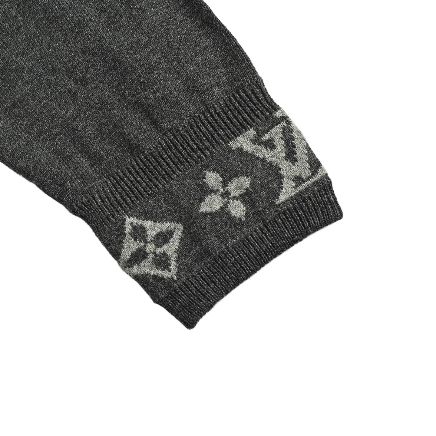 Louis Vuitton/路易威登 25Fw 袖口老花提花羊绒毛衣 Louis Vuitton/路易威登 25Fw 袖口老花提花羊绒毛衣