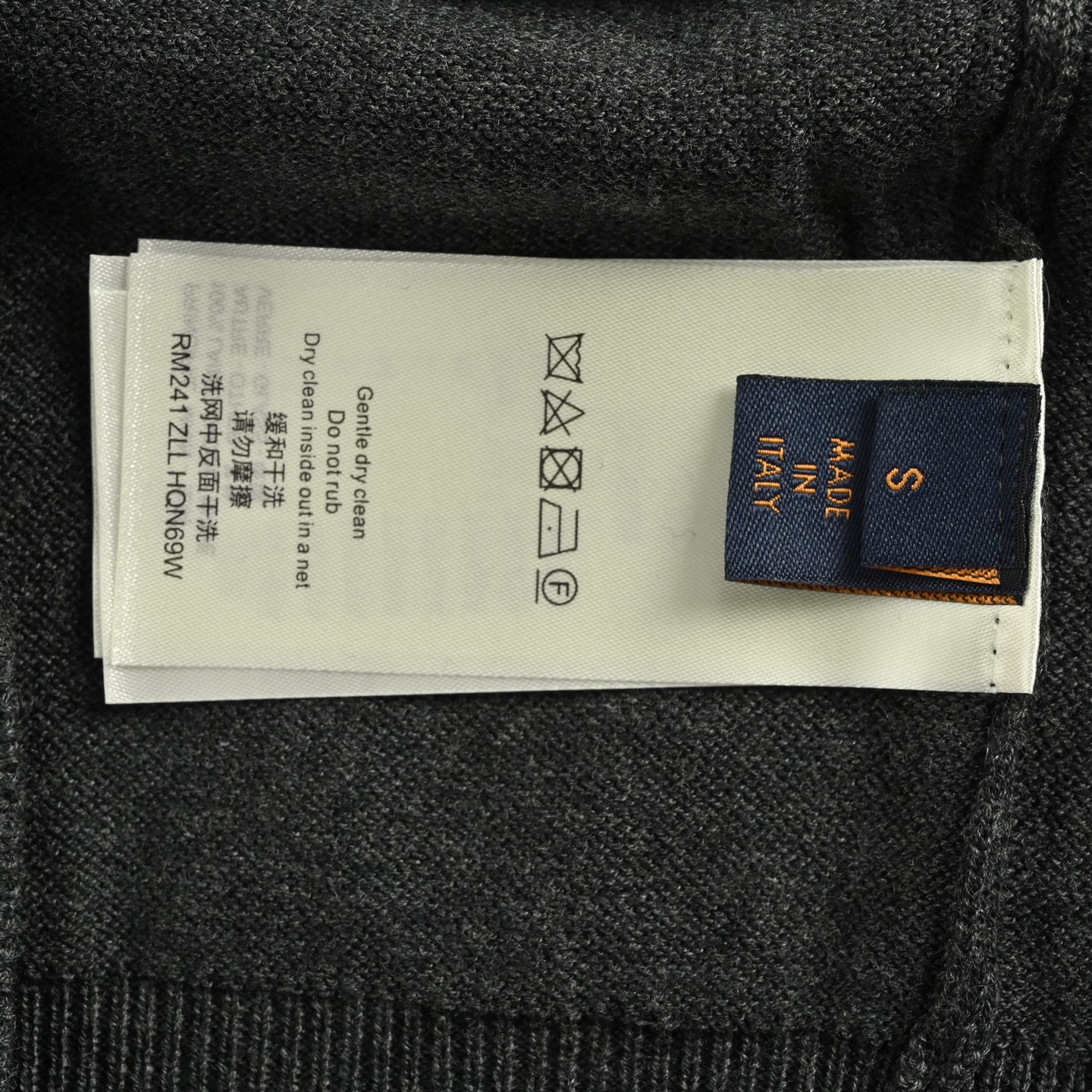 Louis Vuitton/路易威登 25Fw 袖口老花提花羊绒毛衣 Louis Vuitton/路易威登 25Fw 袖口老花提花羊绒毛衣