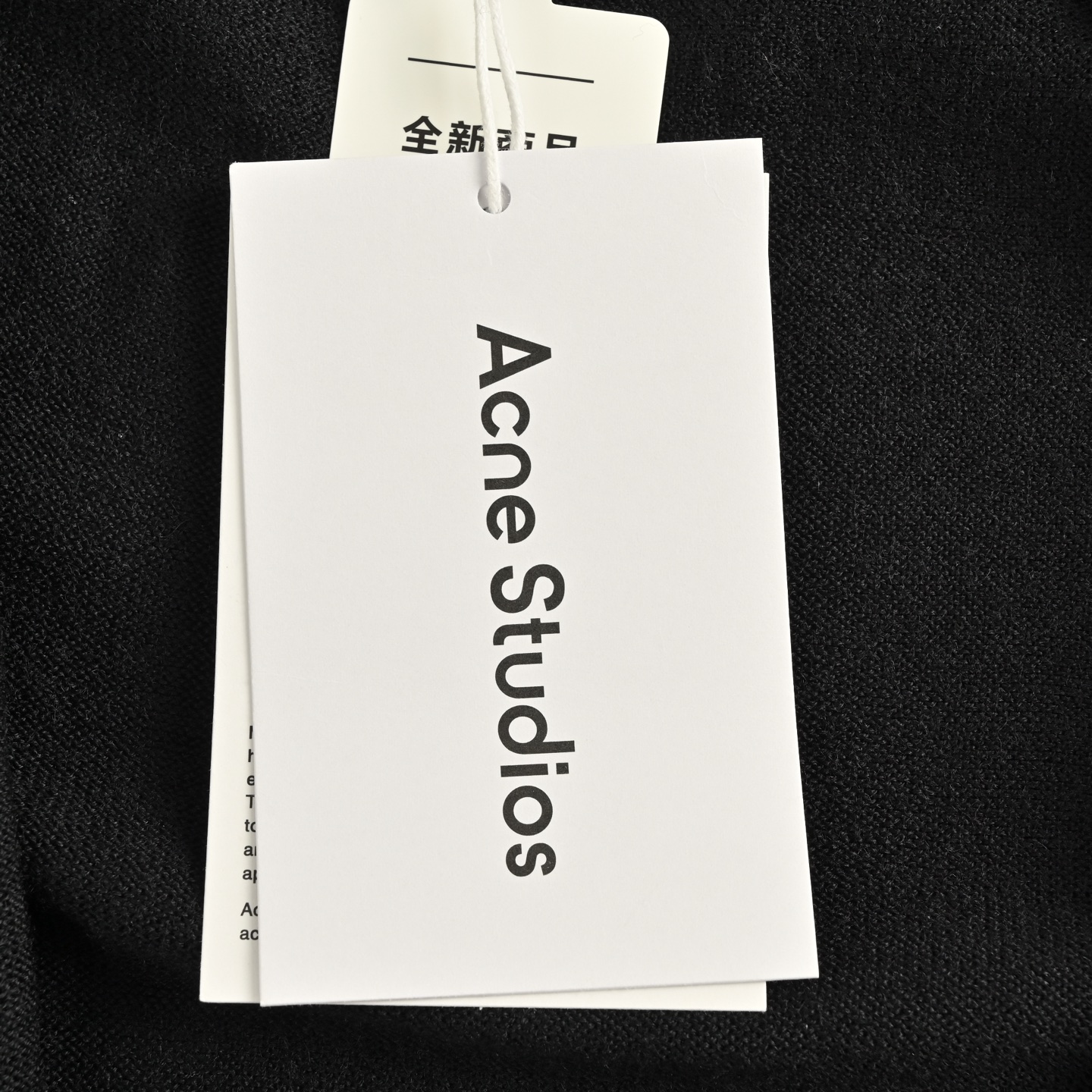 Acne Studios 25Fw 后背蝴蝶结羊毛外套 Acne Studios 25Fw 后背蝴蝶结羊毛外套