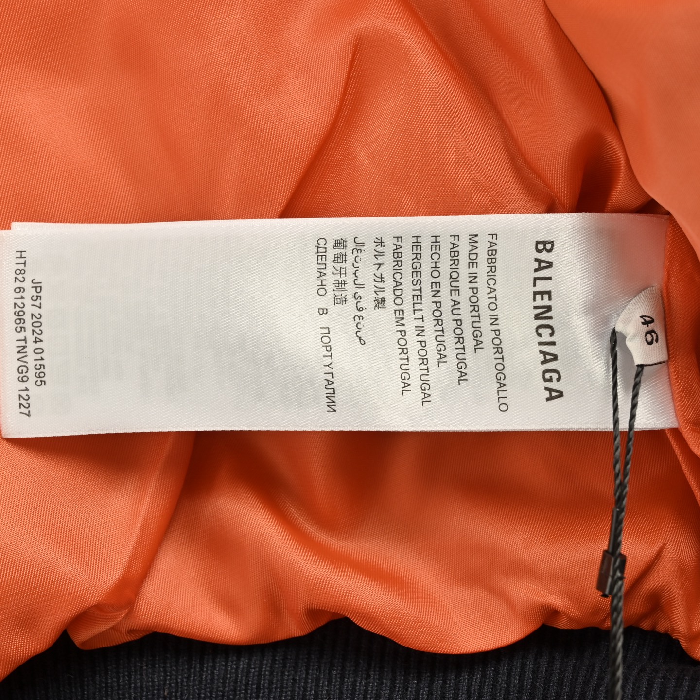 Balenciaga/巴黎世家 25Fw 秀场飞行夹克棉服外套 Balenciaga/巴黎世家 25Fw 秀场飞行夹克棉服外套