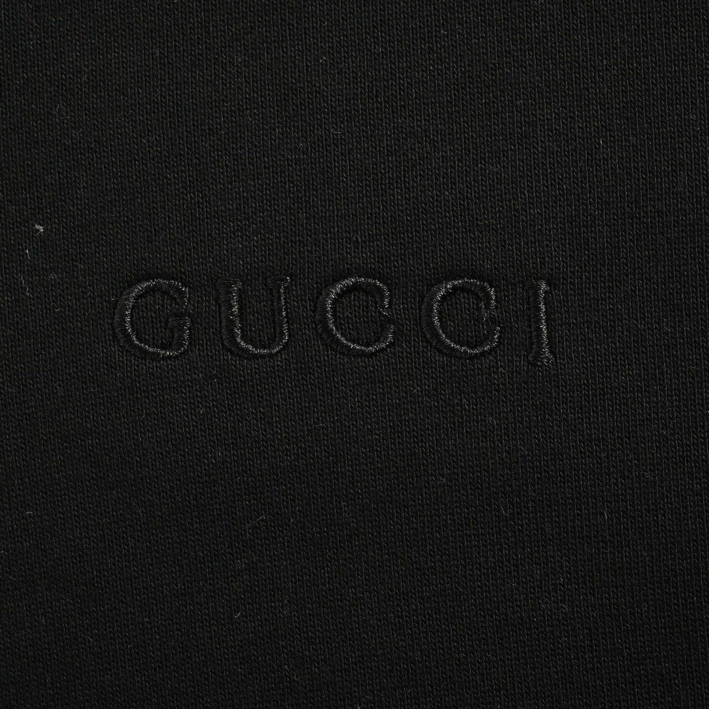 Gucci/古驰 25Fw 暗纹字母logo刺绣连帽卫衣