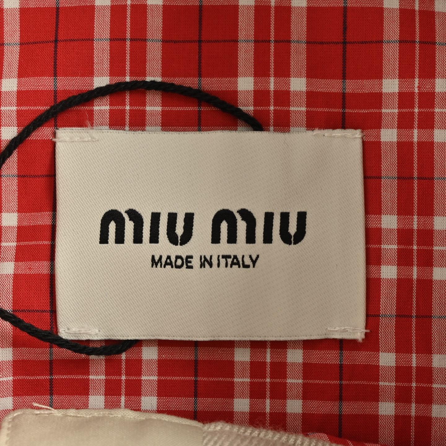 Miu Miu/缪缪 字母绣立领夹克外套