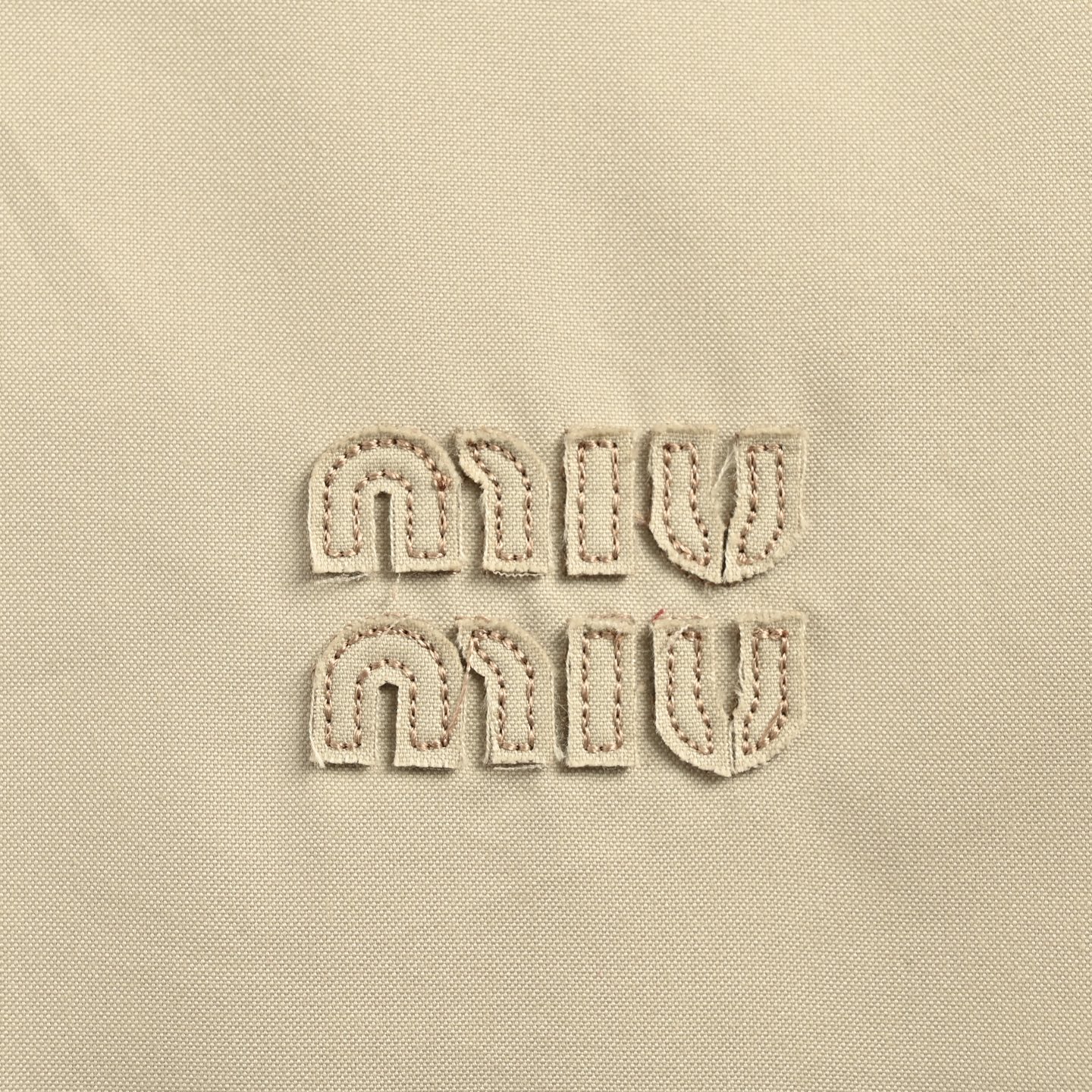 Miu Miu/缪缪 字母绣立领夹克外套
