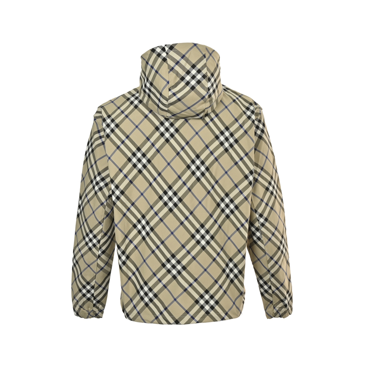 Burberry/巴宝莉 25Fw 战马刺绣格纹连帽冲锋衣外套 Burberry/巴宝莉 25Fw 战马刺绣格纹连帽冲锋衣外套