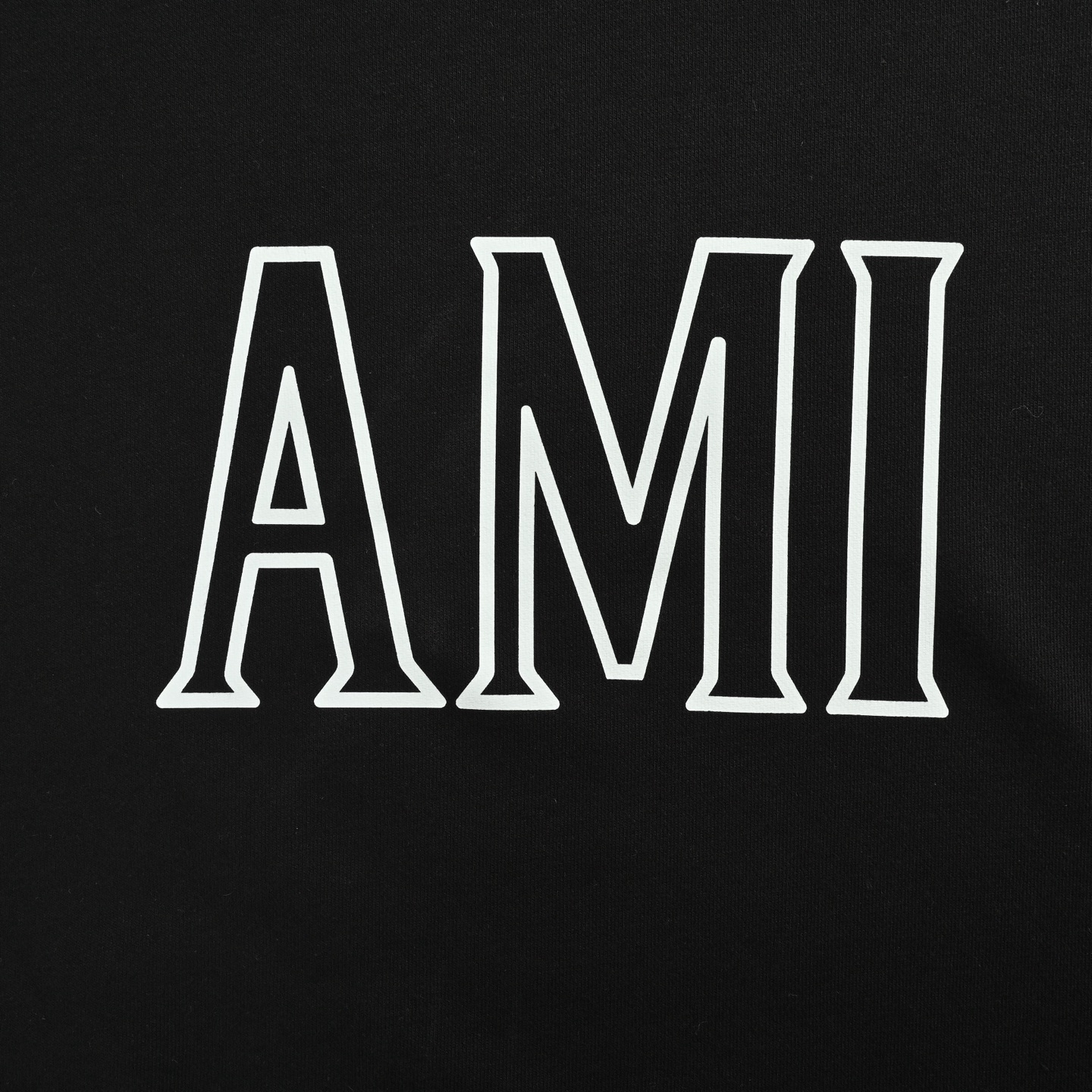Ami Paris 25Fw 镂空字母印花圆领卫衣 Ami Paris 25Fw 镂空字母印花圆领卫衣