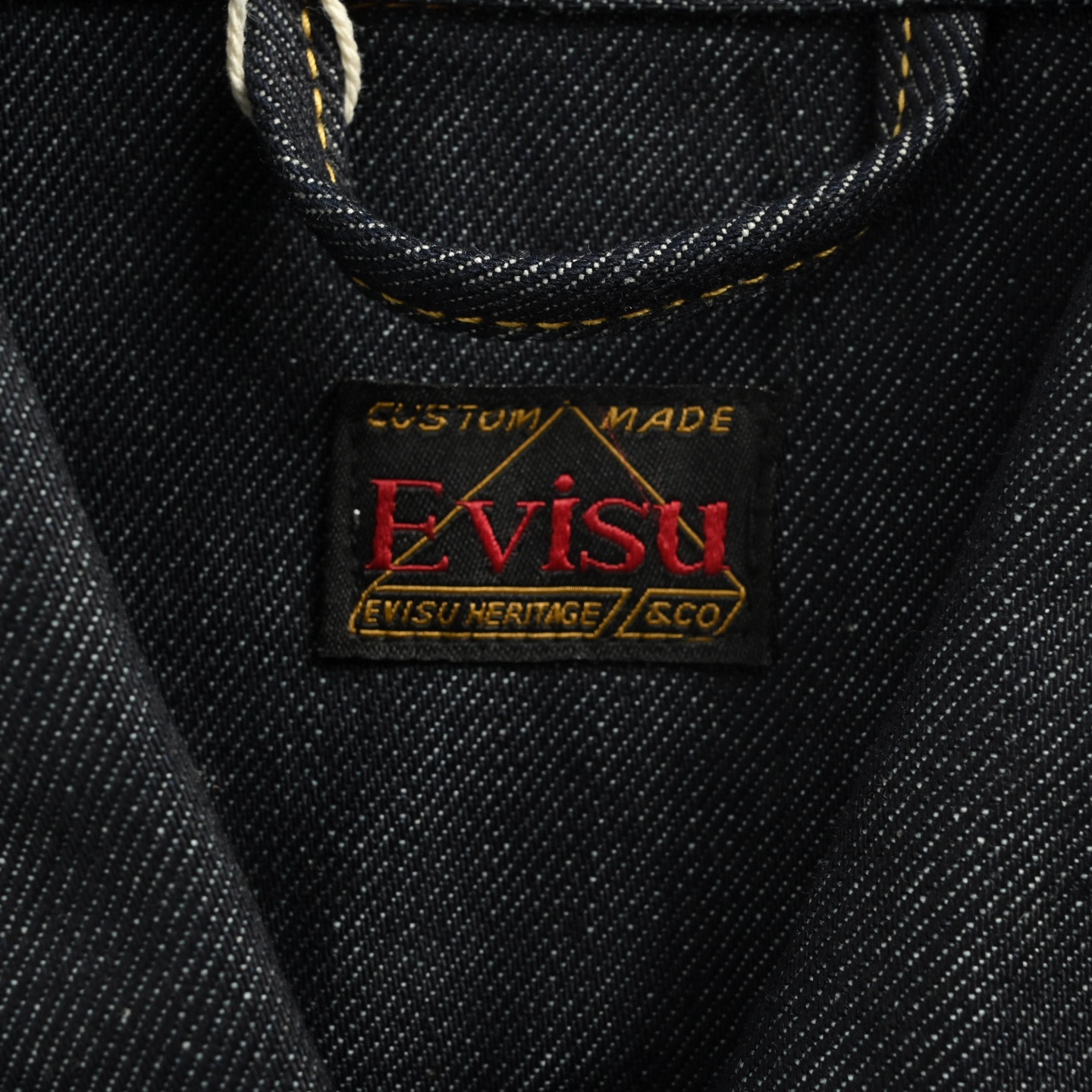 Evisu/福神 25Fw 多口袋牛仔夹克外套