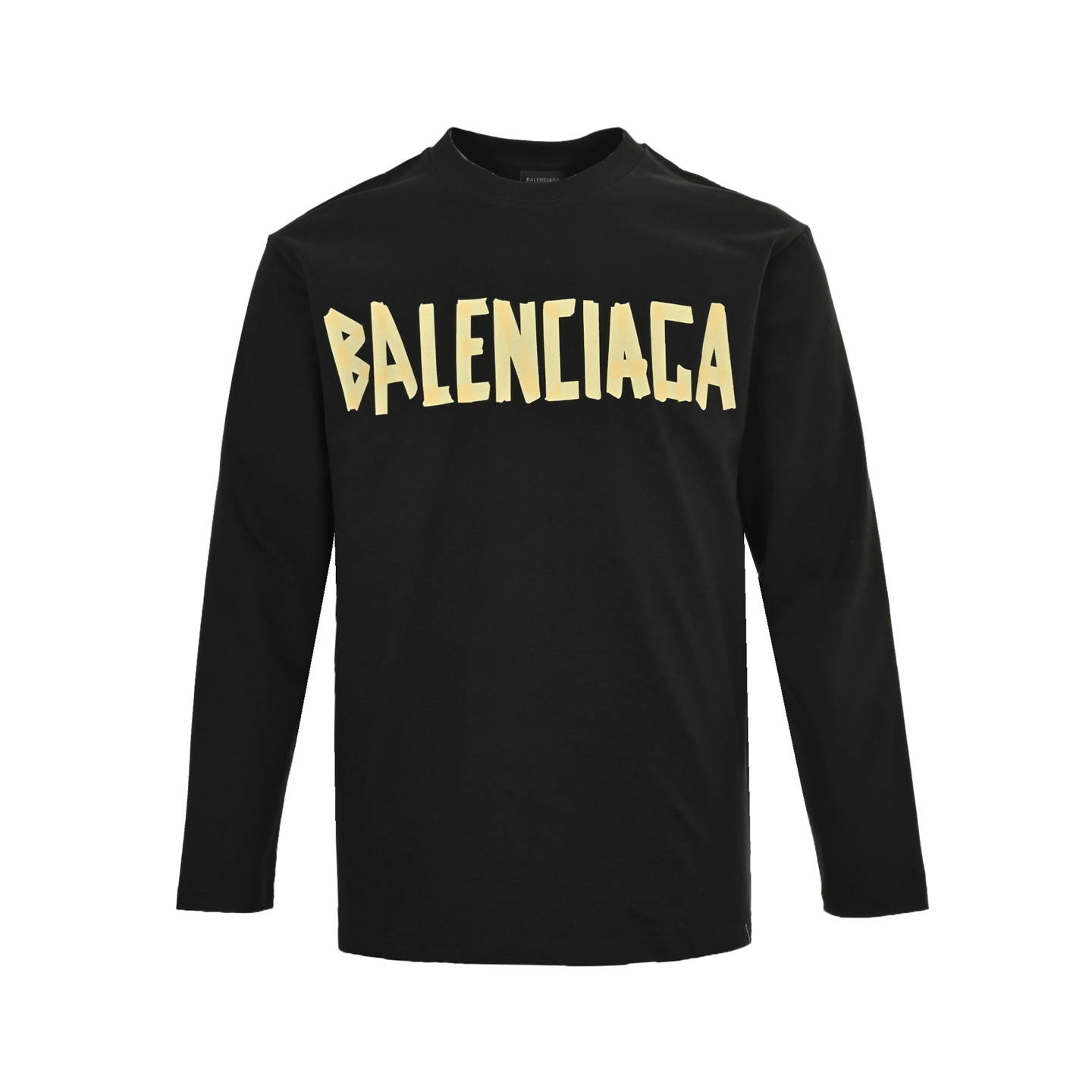 Balenciaga/巴黎世家 25Fw 美纹纸胶带印花长袖T恤 Balenciaga/巴黎世家 25Fw 美纹纸胶带印花长袖T恤