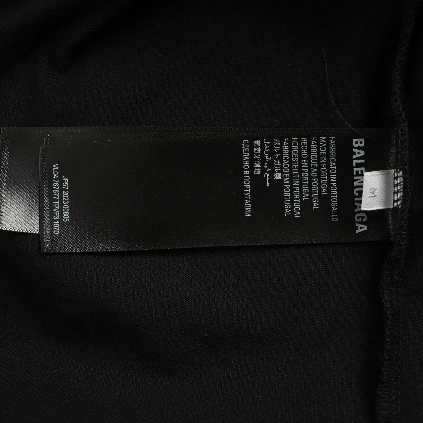 Balenciaga/巴黎世家 25Fw 美纹纸胶带印花长袖T恤 Balenciaga/巴黎世家 25Fw 美纹纸胶带印花长袖T恤