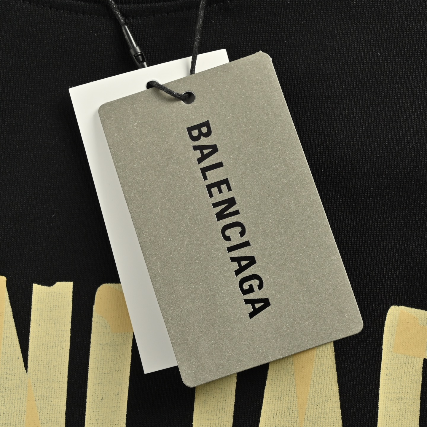 Balenciaga/巴黎世家 25Fw 美纹纸胶带印花长袖T恤 Balenciaga/巴黎世家 25Fw 美纹纸胶带印花长袖T恤
