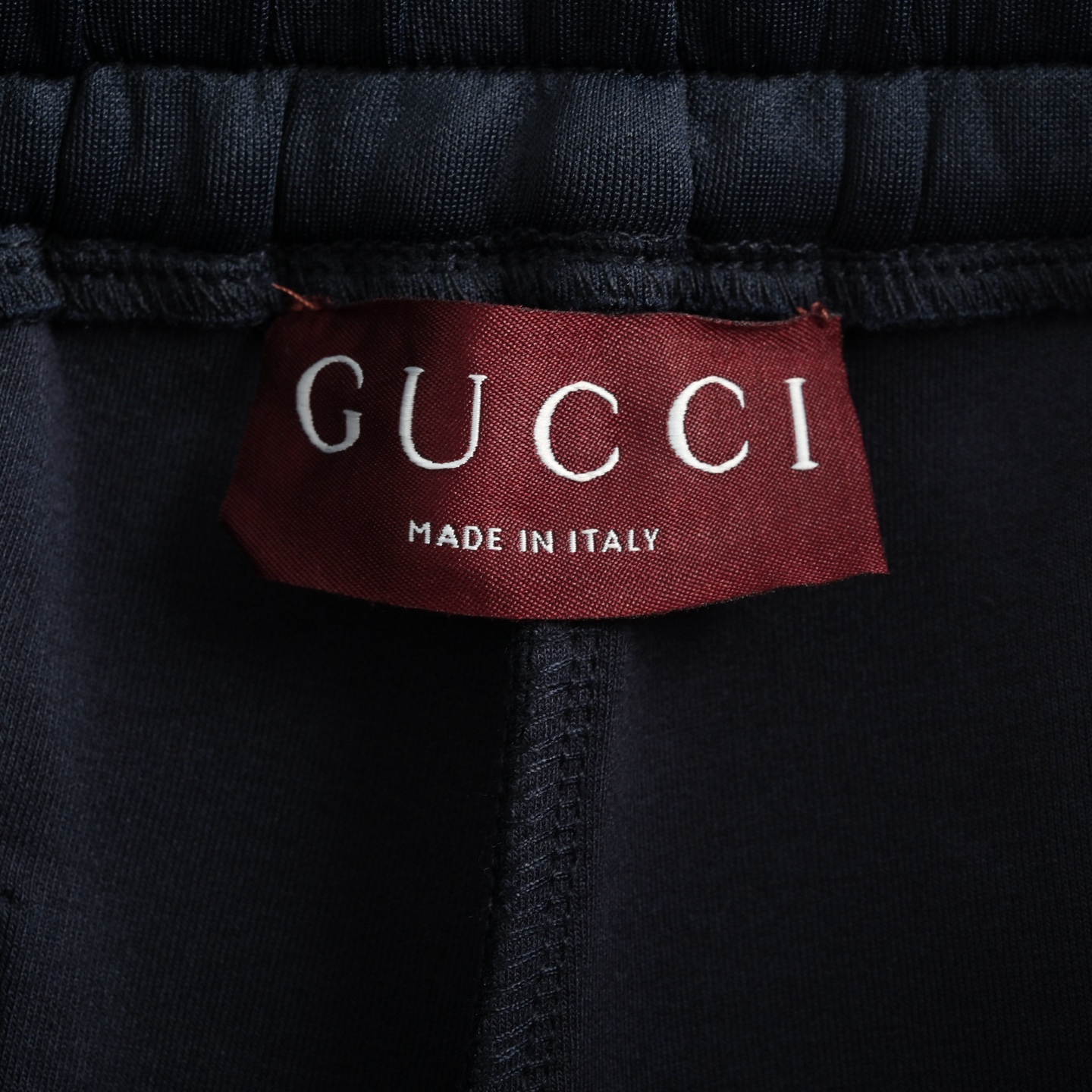 Gucci/古驰 25Fw 刺绣徽标太空棉套装长裤