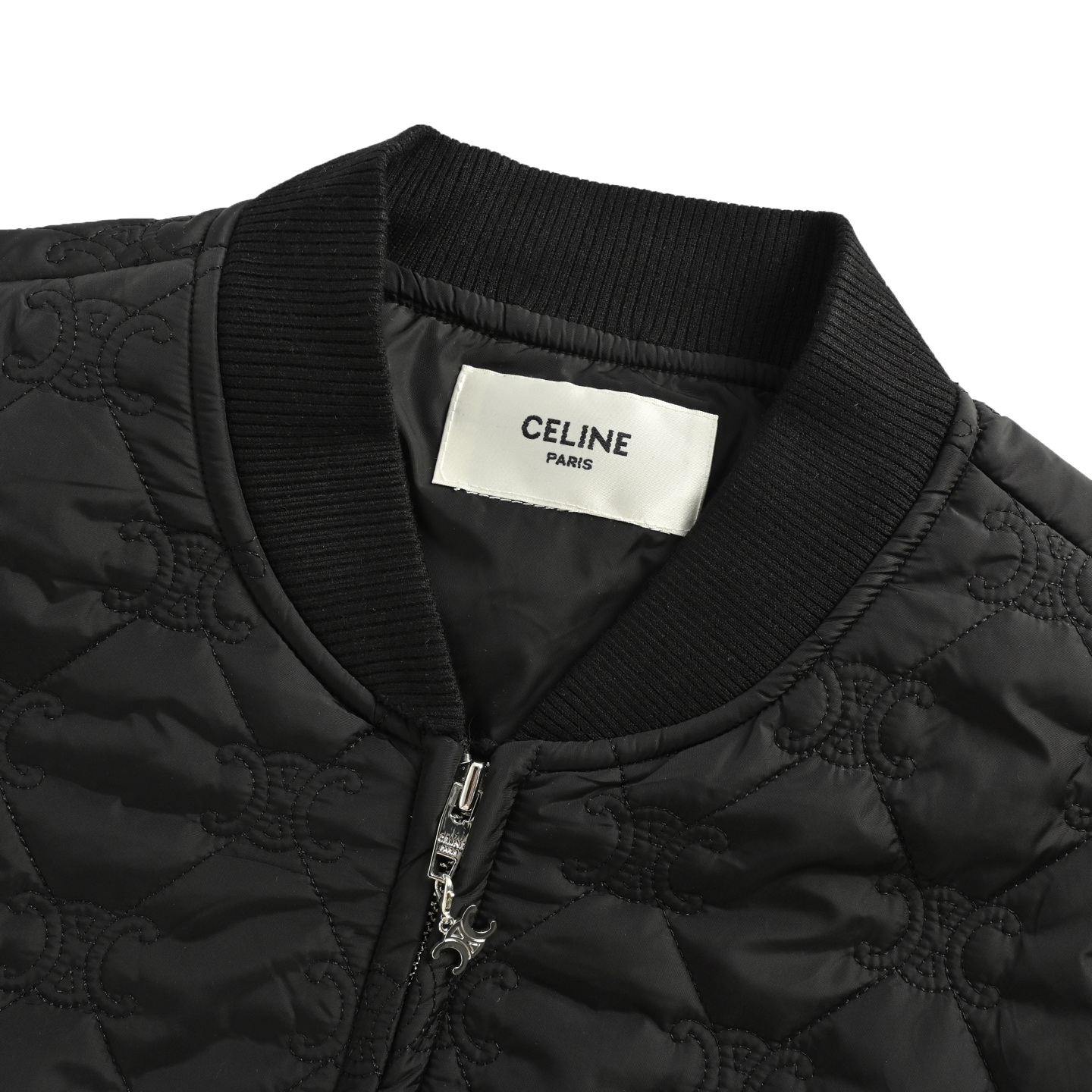 Celine/赛琳 25Fw 凯旋门满印棉服夹克外套