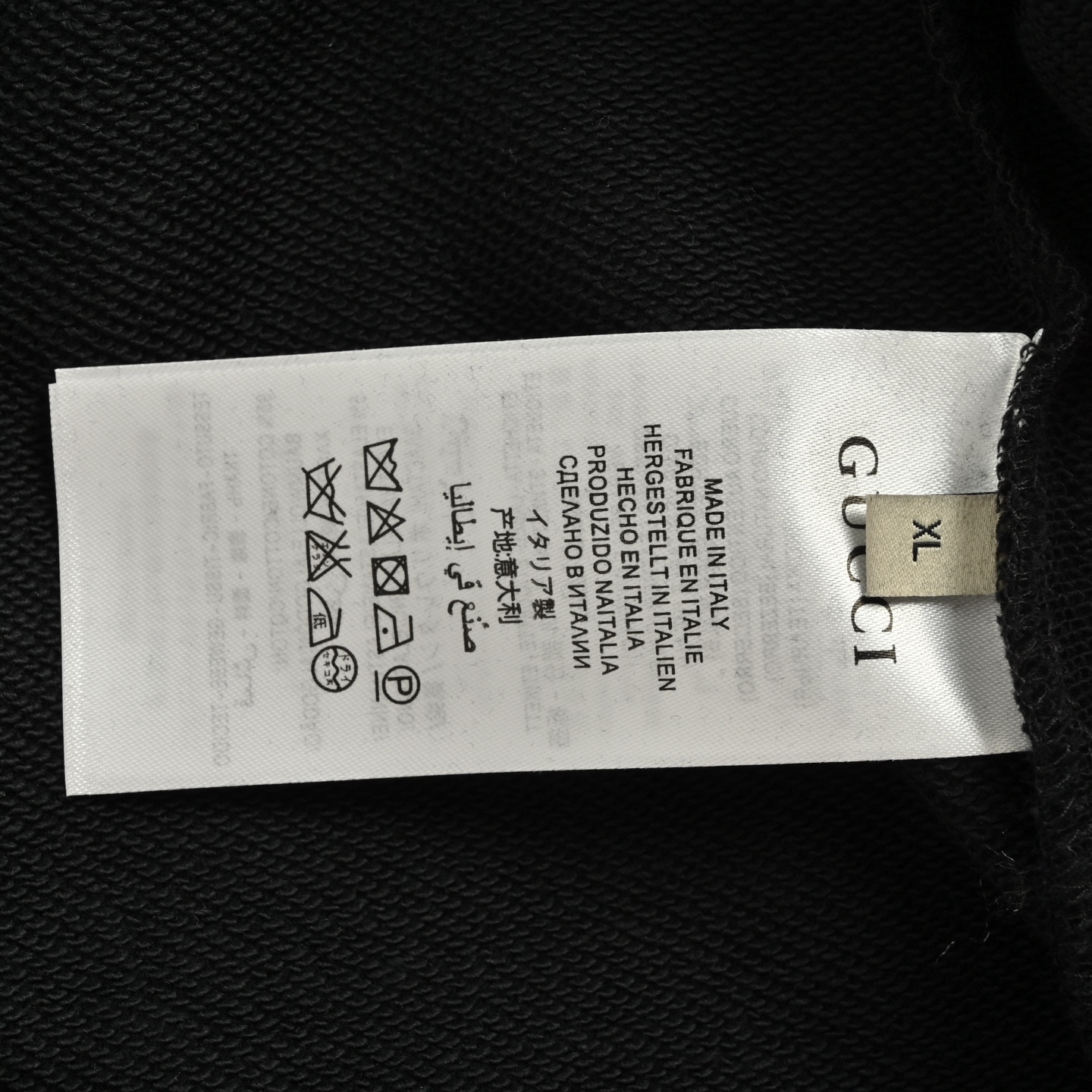 Gucci/古驰 25Fw 刺绣小标红绿螺纹圆领卫衣 Gucci/古驰 25Fw 刺绣小标红绿螺纹圆领卫衣