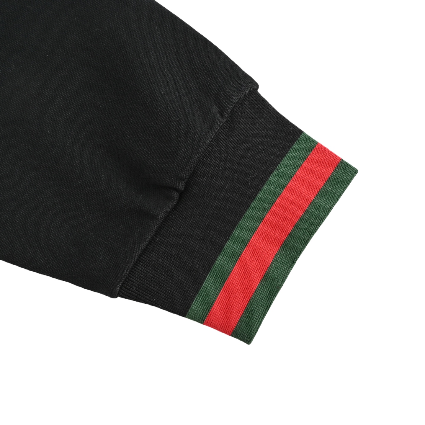 Gucci/古驰 25Fw 刺绣小标红绿螺纹圆领卫衣 Gucci/古驰 25Fw 刺绣小标红绿螺纹圆领卫衣
