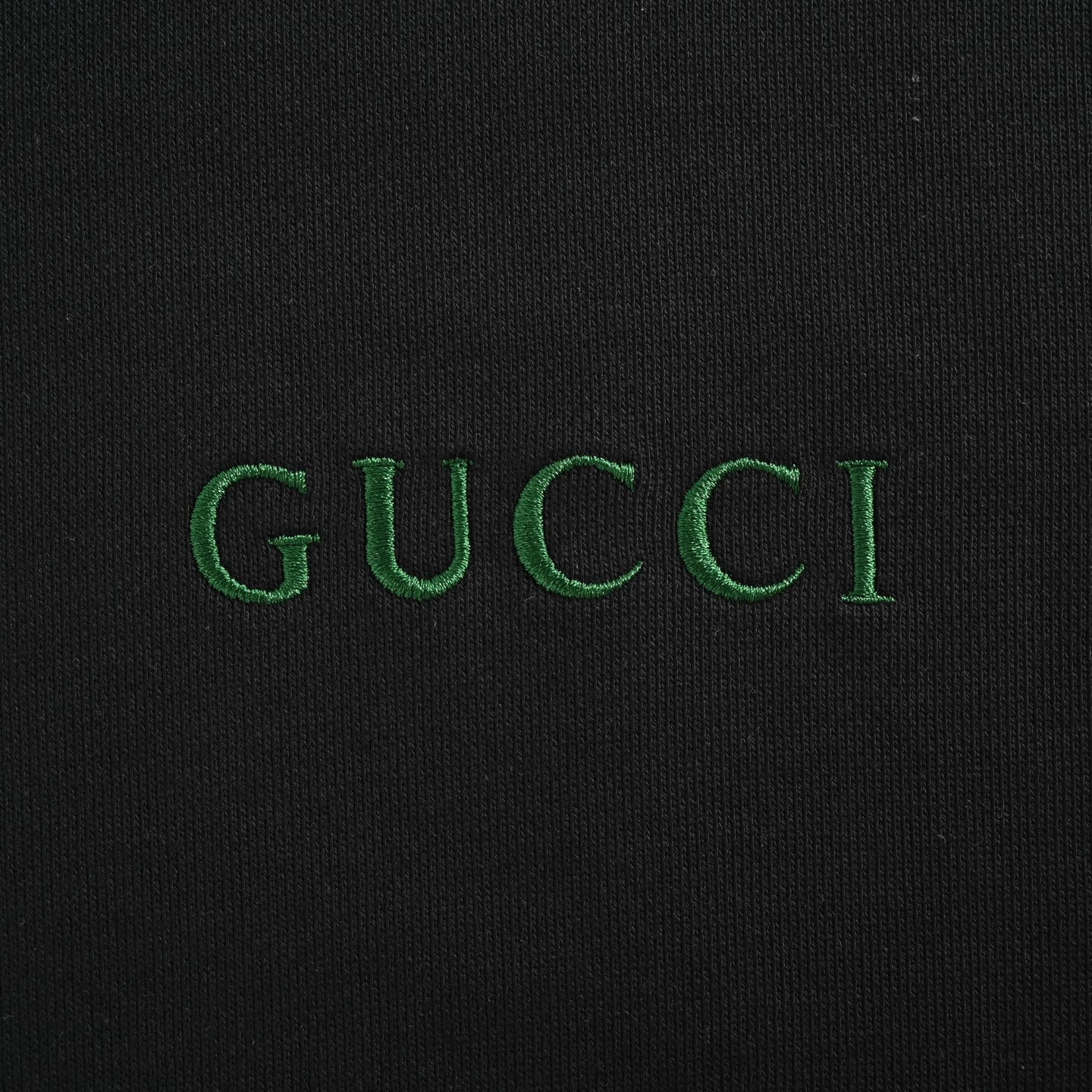 Gucci/古驰 25Fw 刺绣小标红绿螺纹圆领卫衣 Gucci/古驰 25Fw 刺绣小标红绿螺纹圆领卫衣