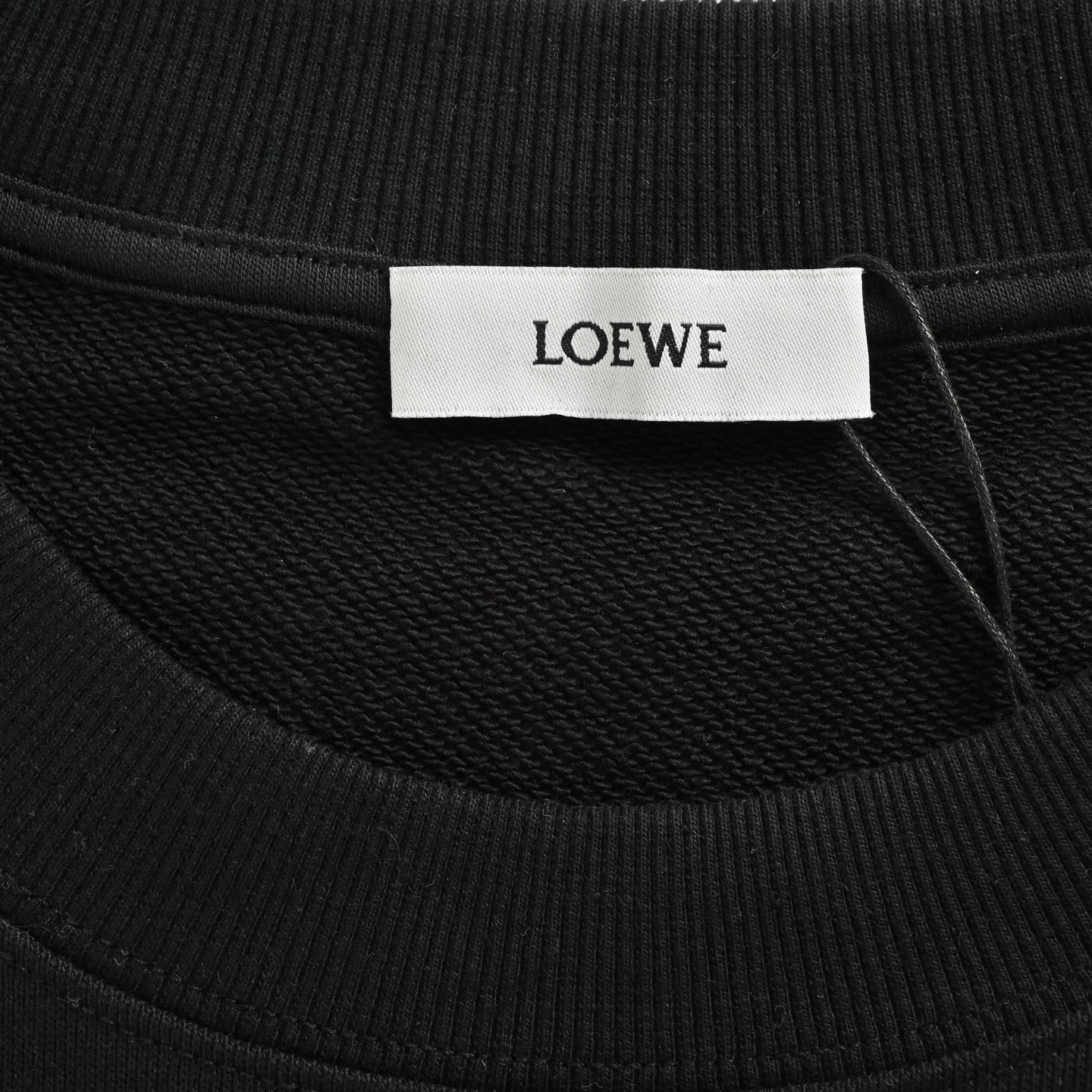 Loewe/罗意威 25Fw 流苏刺绣徽标圆领卫衣