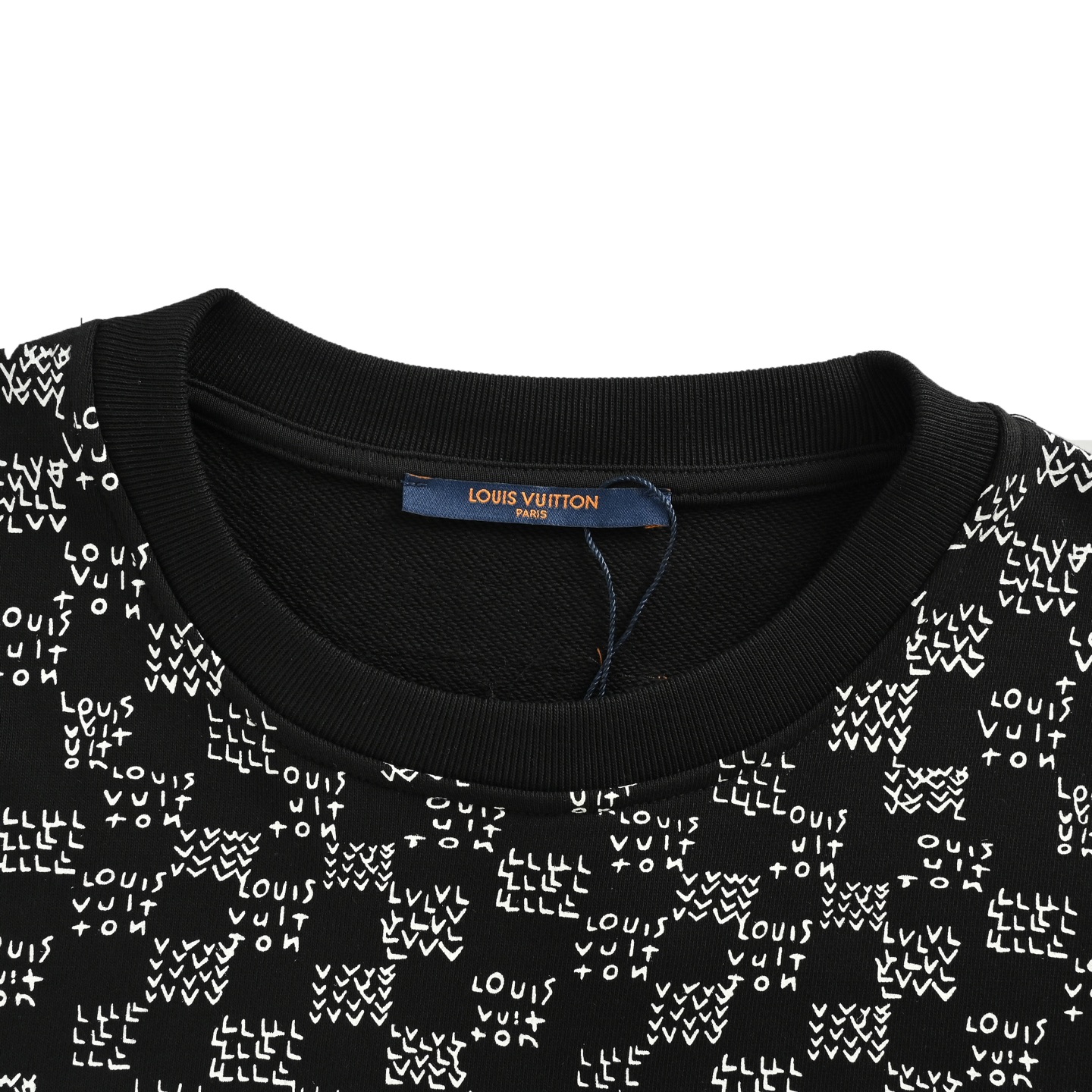 Louis Vuitton/路易威登 25Fw 渐变小飞机新花圆领卫衣