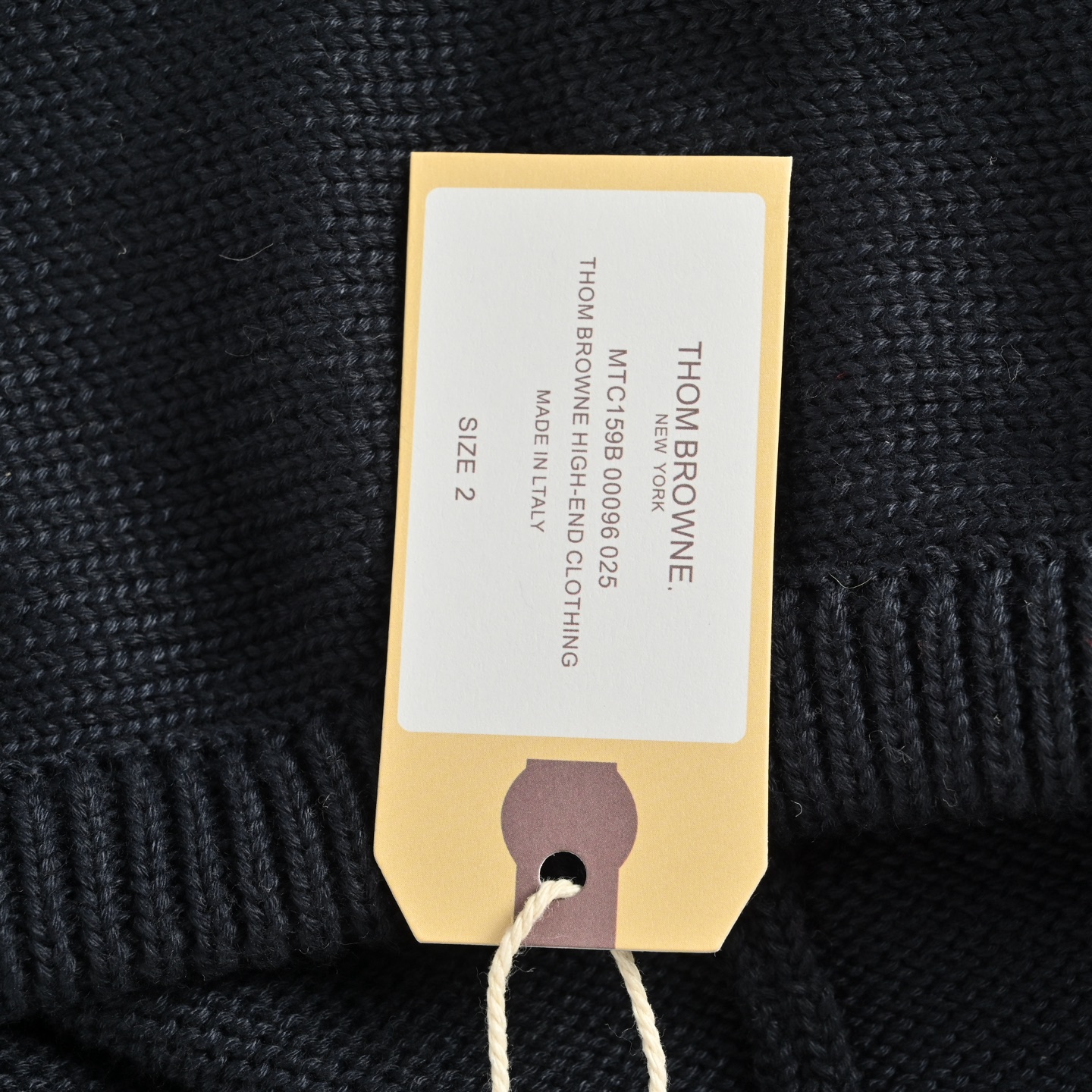 Thom Browne/汤姆布朗 25Fw 四杠帆船图案连帽毛衣外套 Thom Browne/汤姆布朗 25Fw 四杠帆船图案连帽毛衣外套