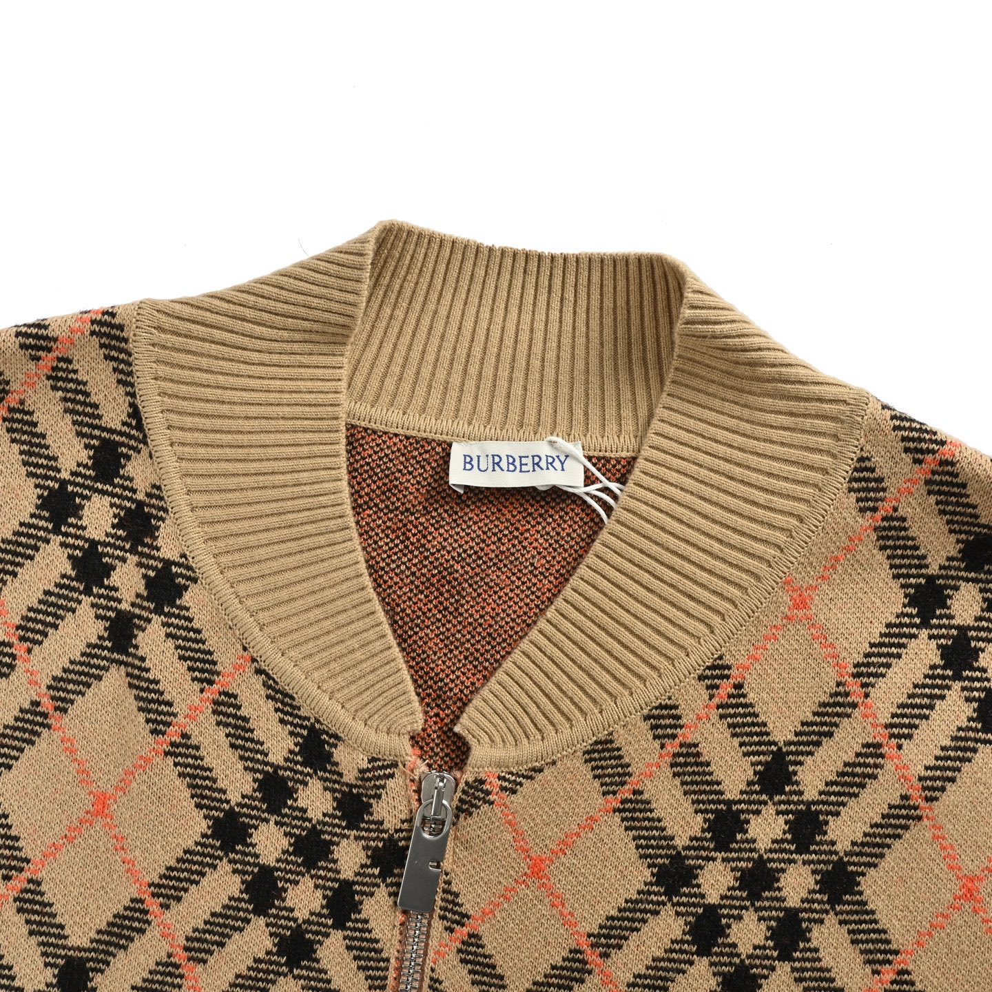 Burberry/巴宝莉 25Fw 格纹羊毛夹克外套