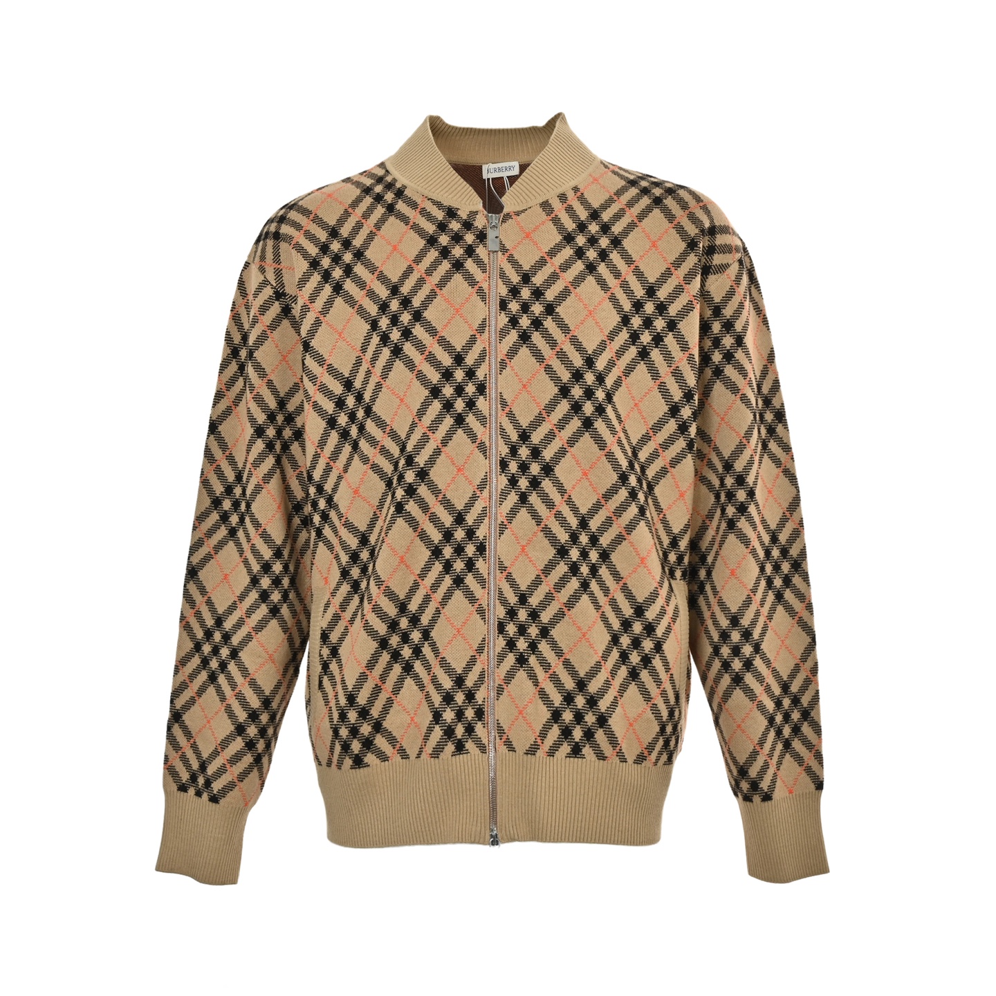 Burberry/巴宝莉 25Fw 格纹羊毛夹克外套