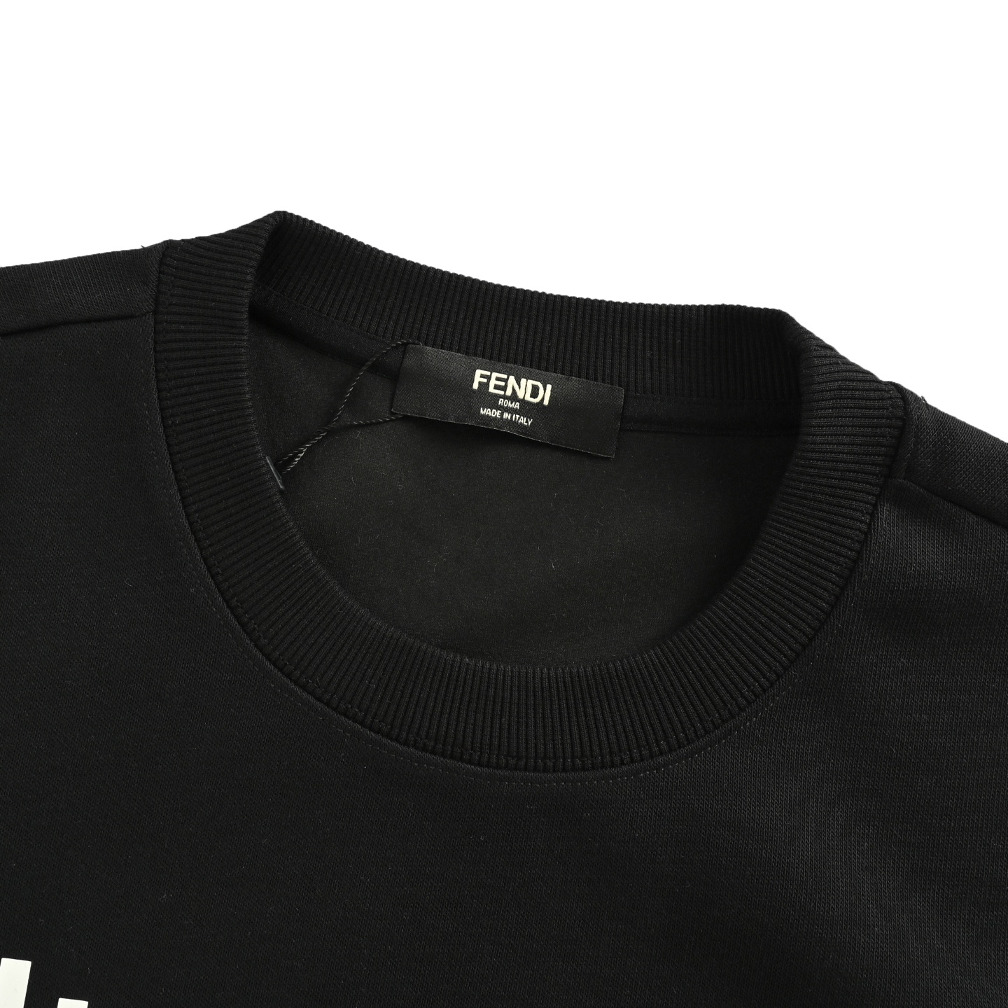 Fendi/芬迪 25Fw 胶皮眼睛圆领卫衣 Fendi/芬迪 25Fw 胶皮眼睛圆领卫衣