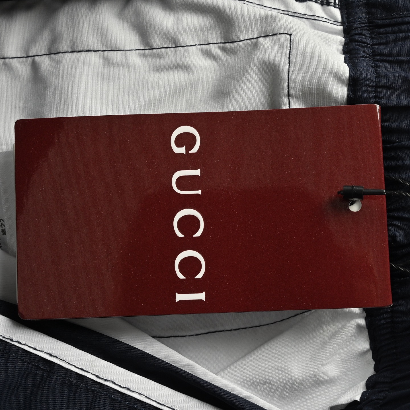 Gucci/古驰 25Fw 后袋白饰条府绸长裤 Gucci/古驰 25Fw 后袋白饰条府绸长裤