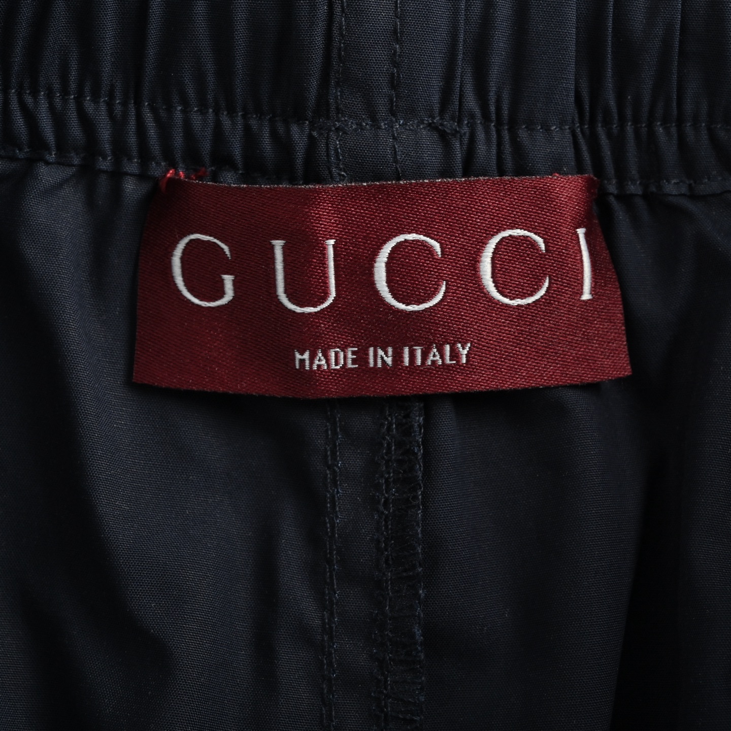 Gucci/古驰 25Fw 后袋白饰条府绸长裤 Gucci/古驰 25Fw 后袋白饰条府绸长裤