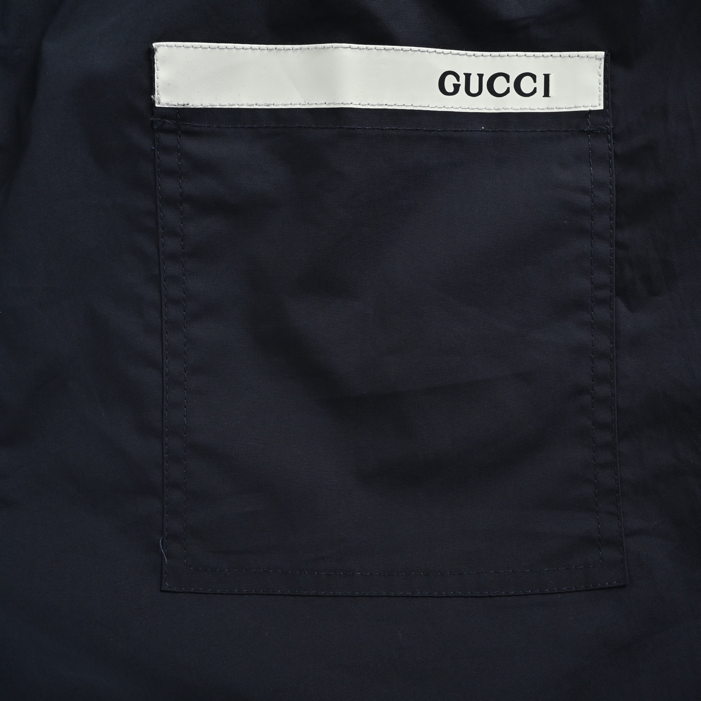 Gucci/古驰 25Fw 后袋白饰条府绸长裤 Gucci/古驰 25Fw 后袋白饰条府绸长裤