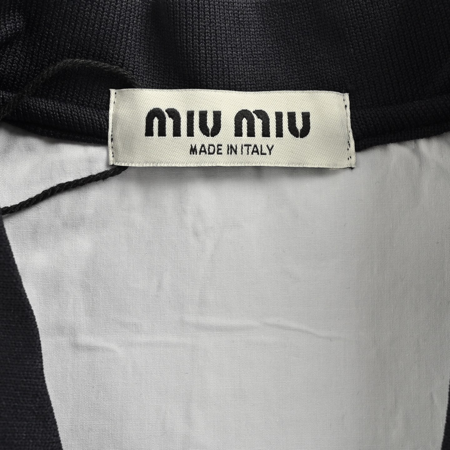 MiuMiu/缪缪 25Fw 假两层翻领针织开衫 MiuMiu/缪缪 25Fw 假两层翻领针织开衫