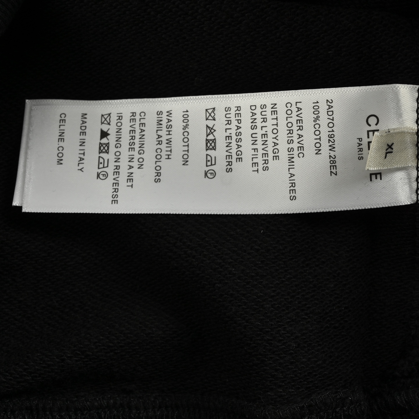 Celine/赛琳 25Fw 卡通涂鸦绘画印花连帽卫衣 Celine/赛琳 25Fw 卡通涂鸦绘画印花连帽卫衣