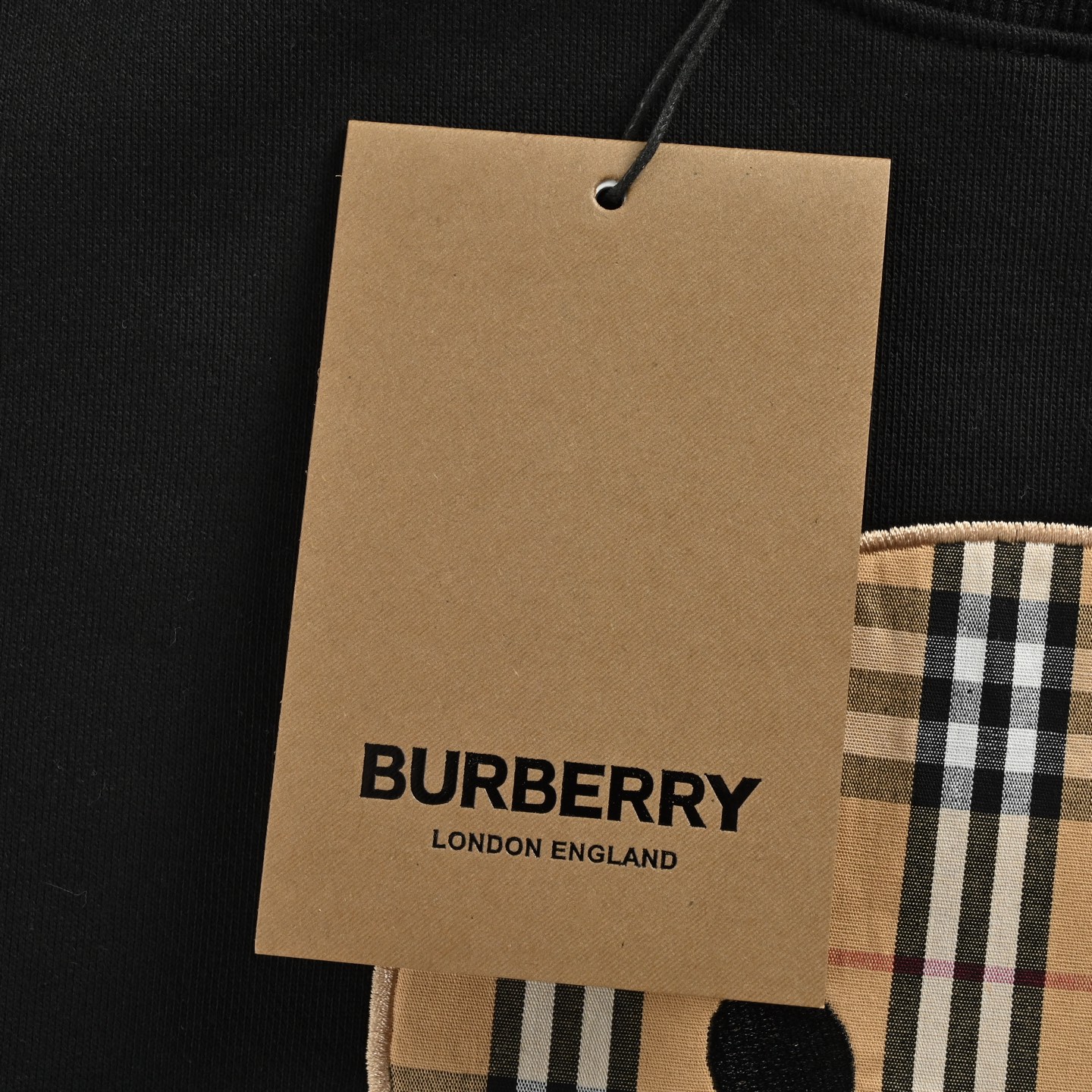 Burberry/巴宝莉 25Fw 胸前刺绣小熊圆领卫衣 Burberry/巴宝莉 25Fw 胸前刺绣小熊圆领卫衣