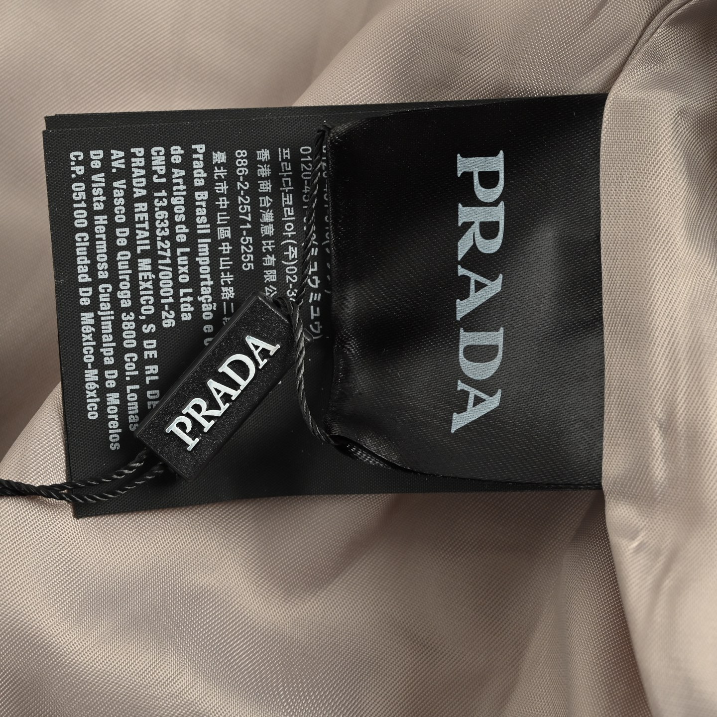 Prada/普拉达 25Fw 立领麂皮夹克外套