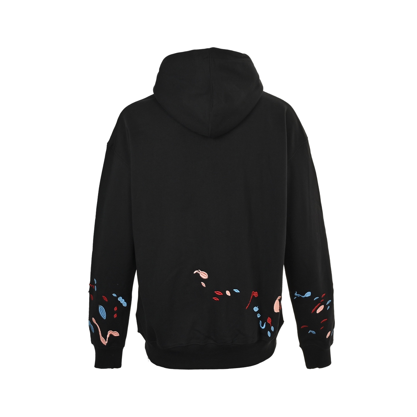 GOODBRAND 25ss 喷墨刺绣糖果连帽卫衣 黑色 白色