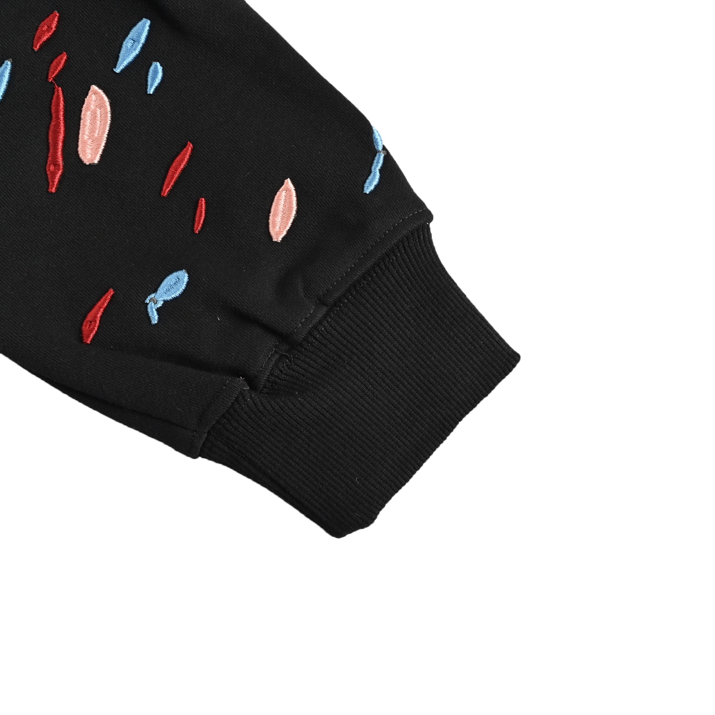 GOODBRAND 25ss 喷墨刺绣糖果连帽卫衣 黑色 白色