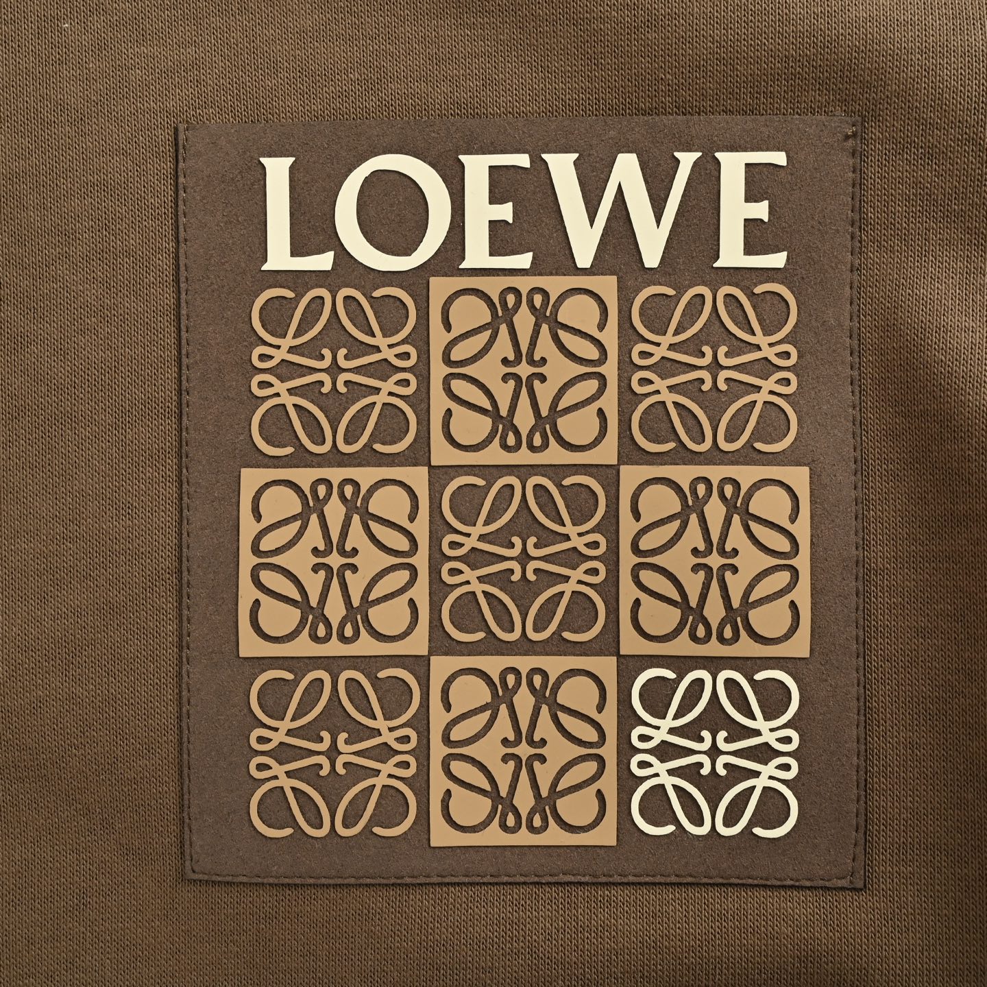 Loewe/罗意威 25Fw 花标口袋连帽卫衣 罗意威连帽卫衣 Loewe/罗意威 25Fw 花标口袋连帽卫衣 罗意威连帽卫衣
