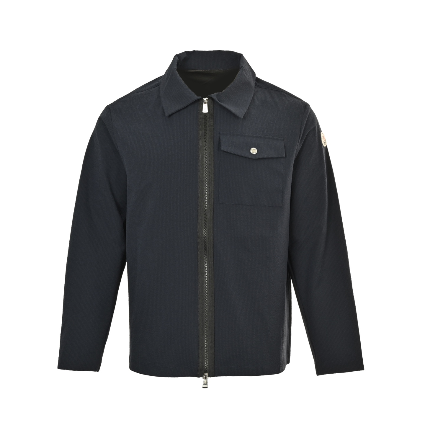 Moncler/蒙口 25Fw 袖标泡泡皱夹克外套