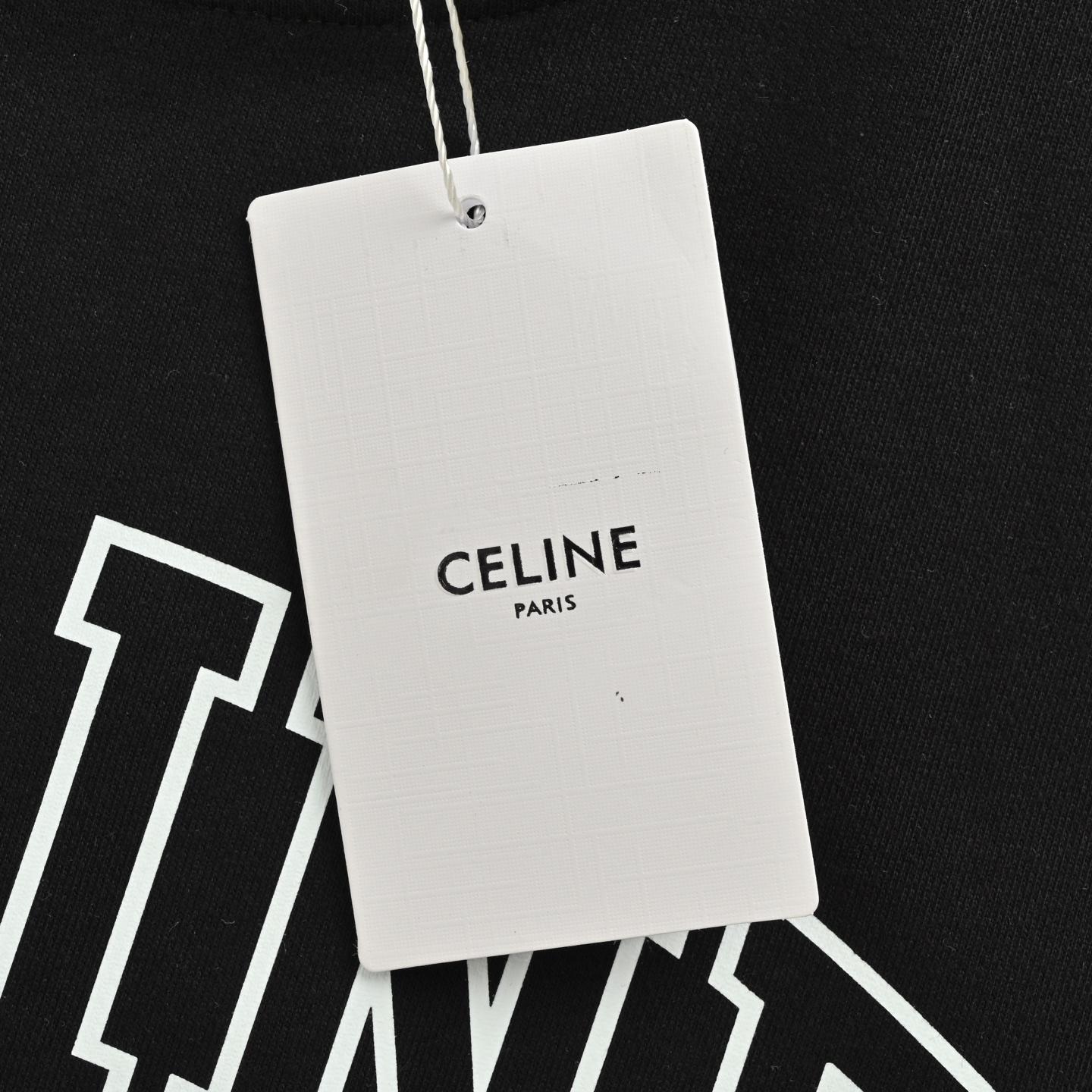 Celine/赛琳 25Fw 镂空字母圆领卫衣