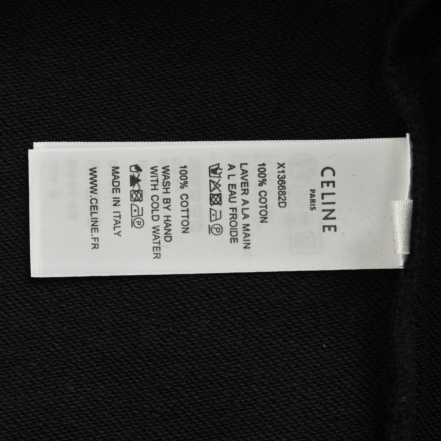 Celine/赛琳 25Fw 镂空字母圆领卫衣