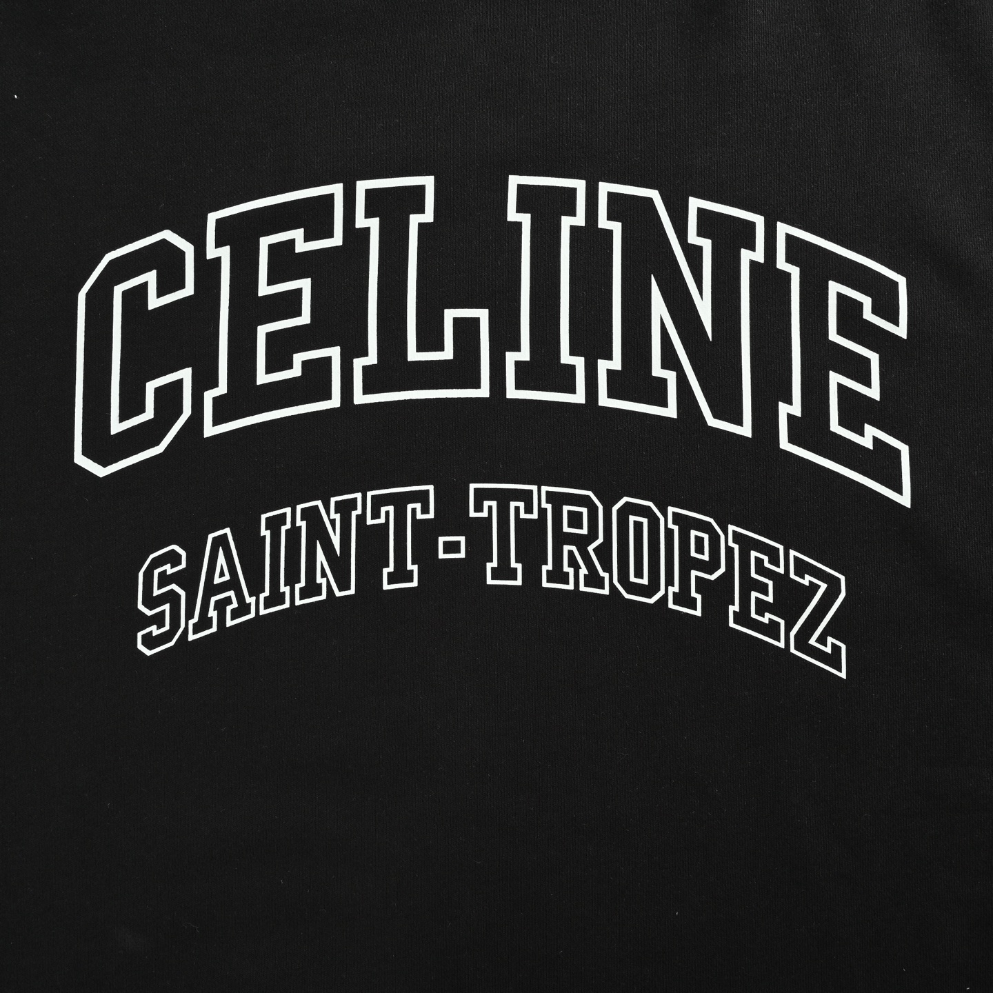 Celine/赛琳 25Fw 镂空字母圆领卫衣