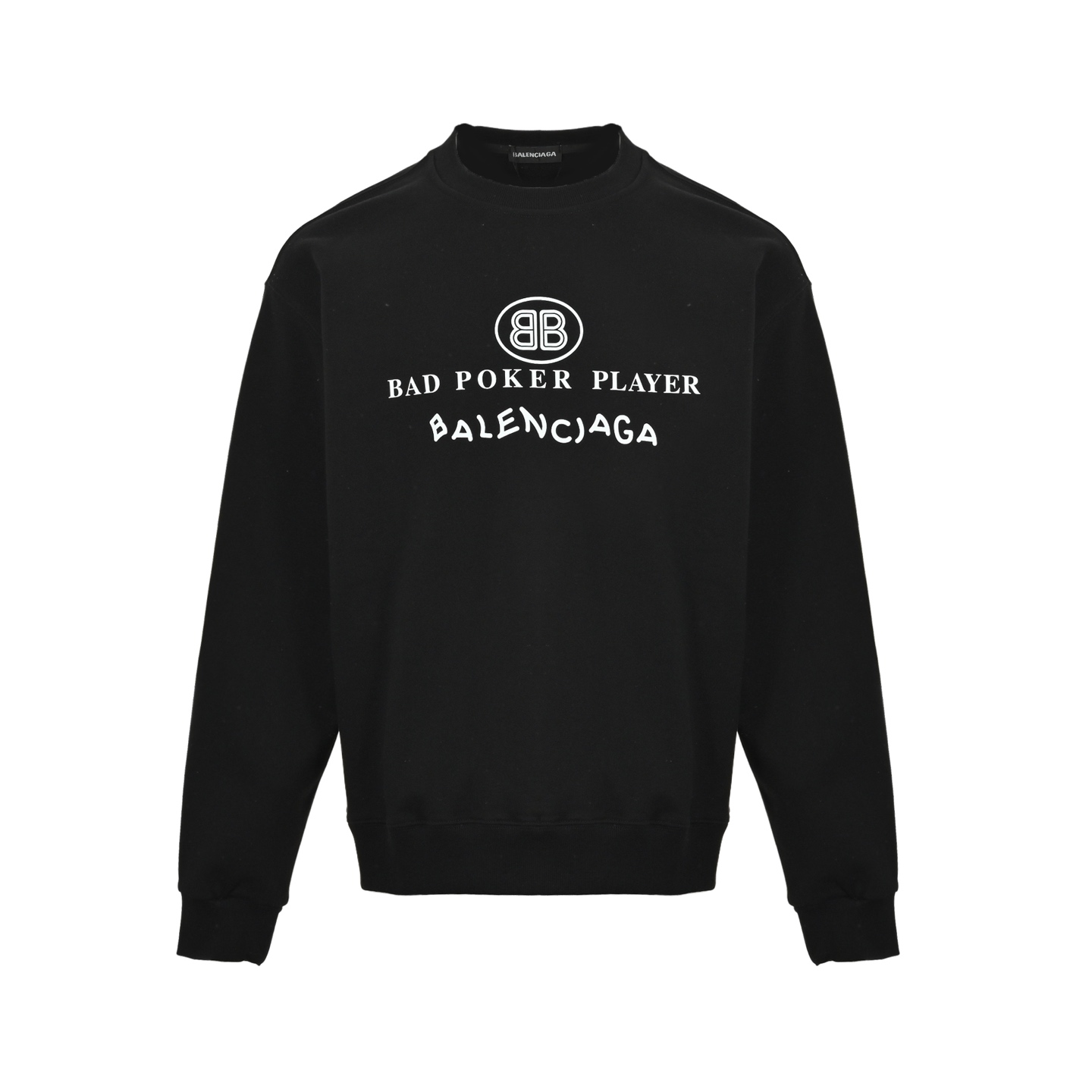 Balenciaga/巴黎世家 25Fw 扑克字母圆领卫衣 Balenciaga/巴黎世家 25Fw 扑克字母圆领卫衣