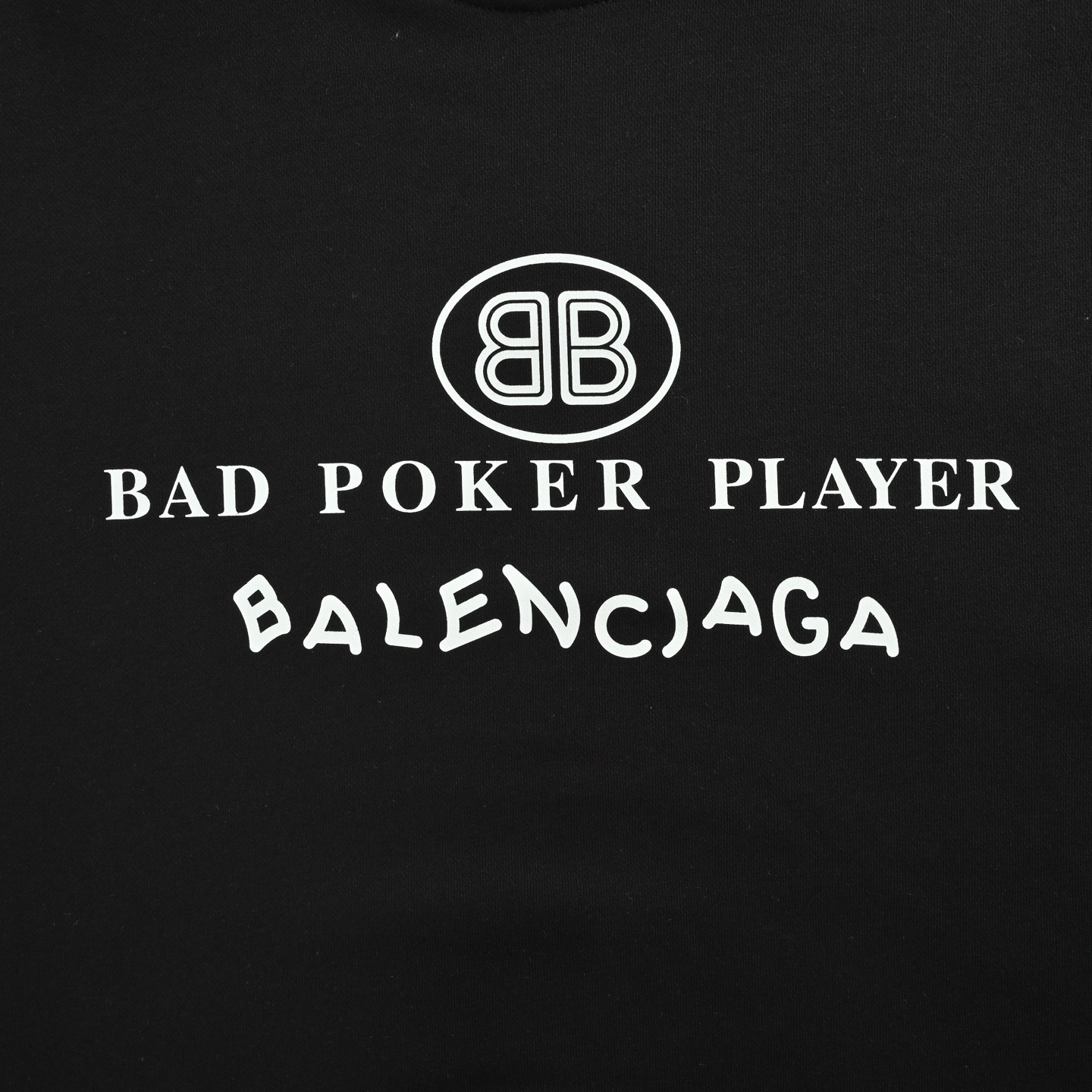 Balenciaga/巴黎世家 25Fw 扑克字母圆领卫衣 Balenciaga/巴黎世家 25Fw 扑克字母圆领卫衣