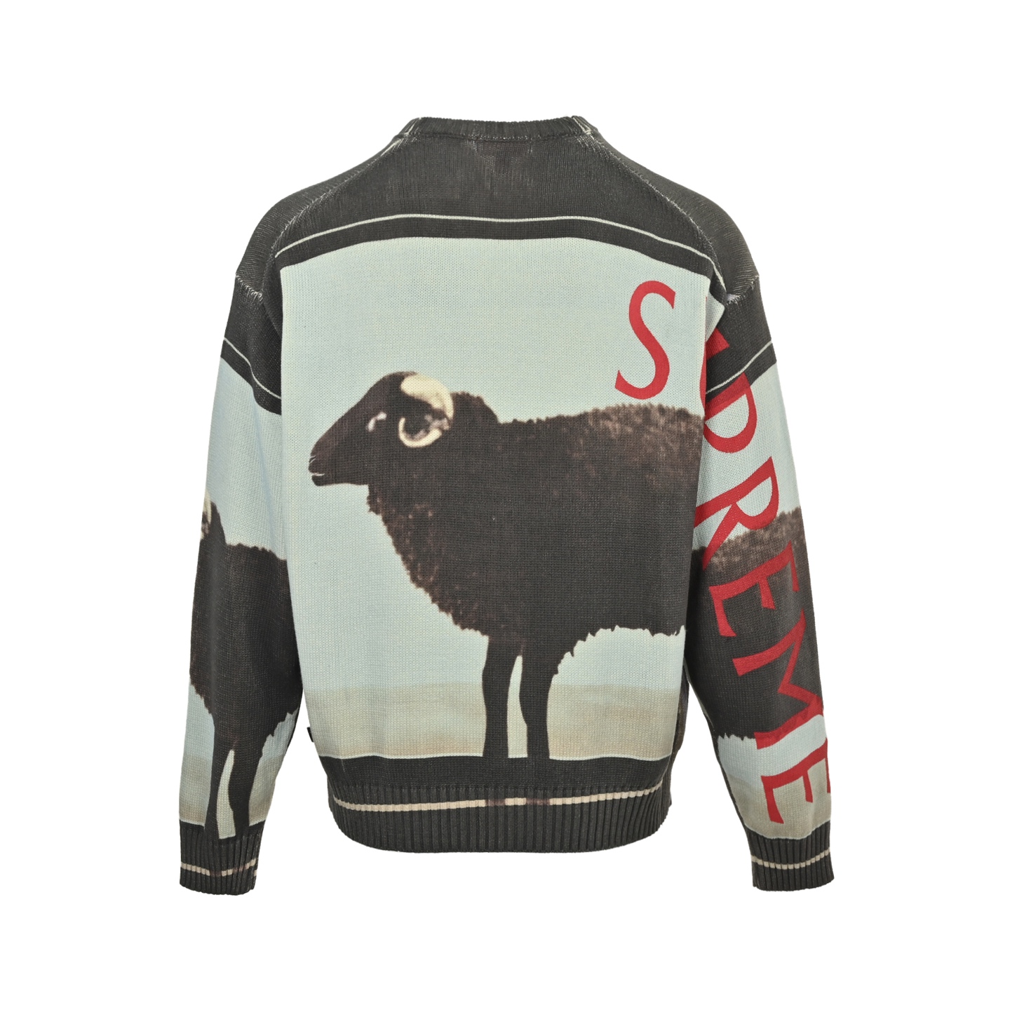 Supreme 25Fw 黑羊圆领毛衣 Supreme 25Fw 黑羊圆领毛衣