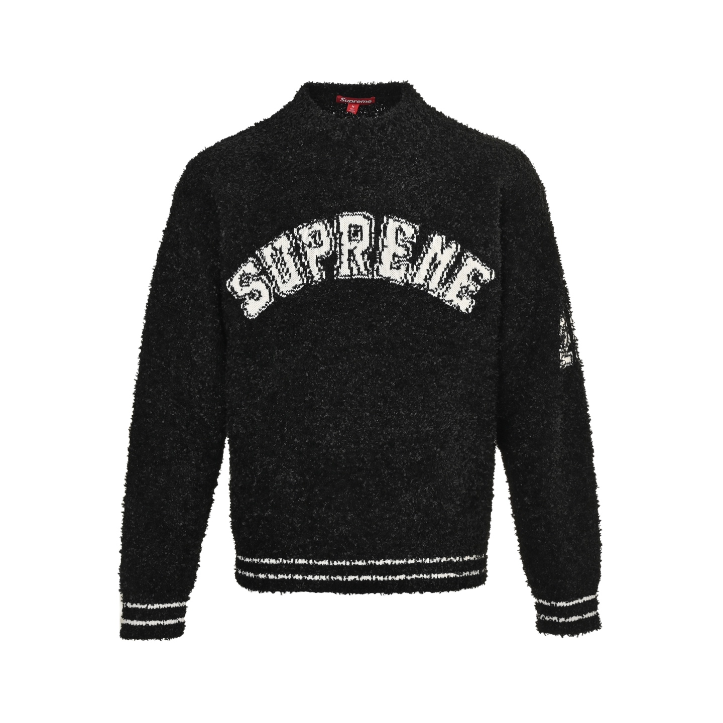 Supreme 25Fw 弧形字母毛绒圆领毛衣 Supreme 25Fw 弧形字母毛绒圆领毛衣