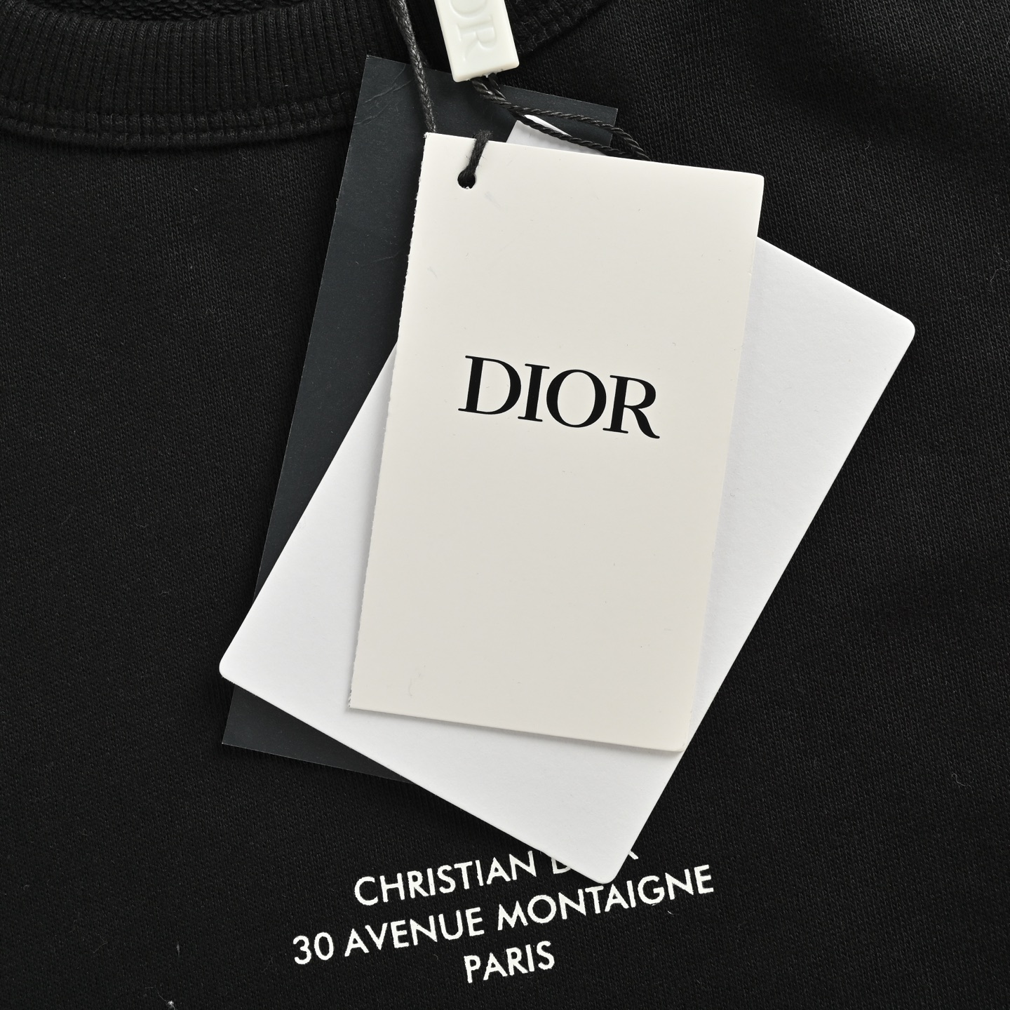 Dior/迪奥 CD Montaigne 小字圆领卫衣