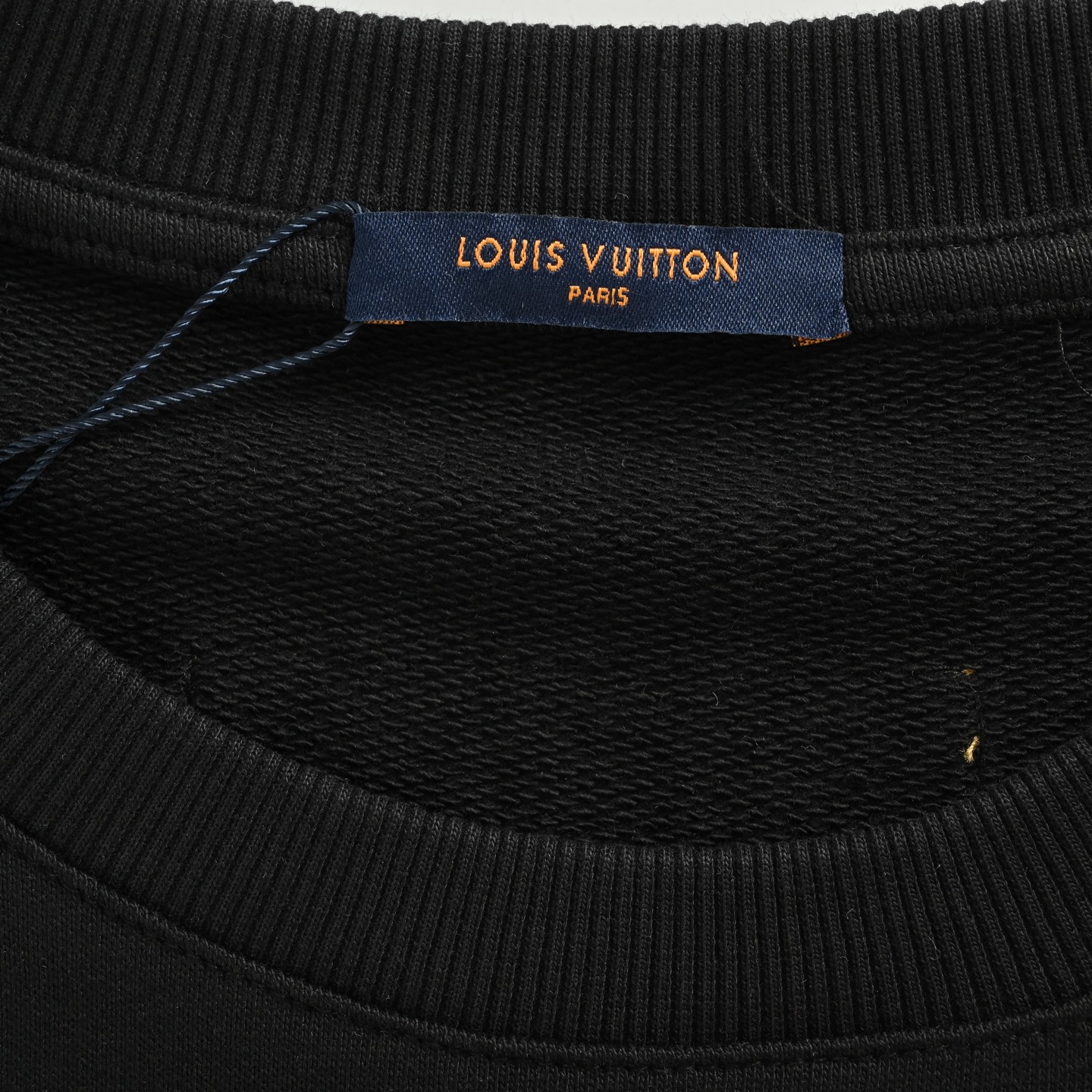 Louis Vuitton/路易威登 25Fw 流苏老花字母刺绣圆领卫衣