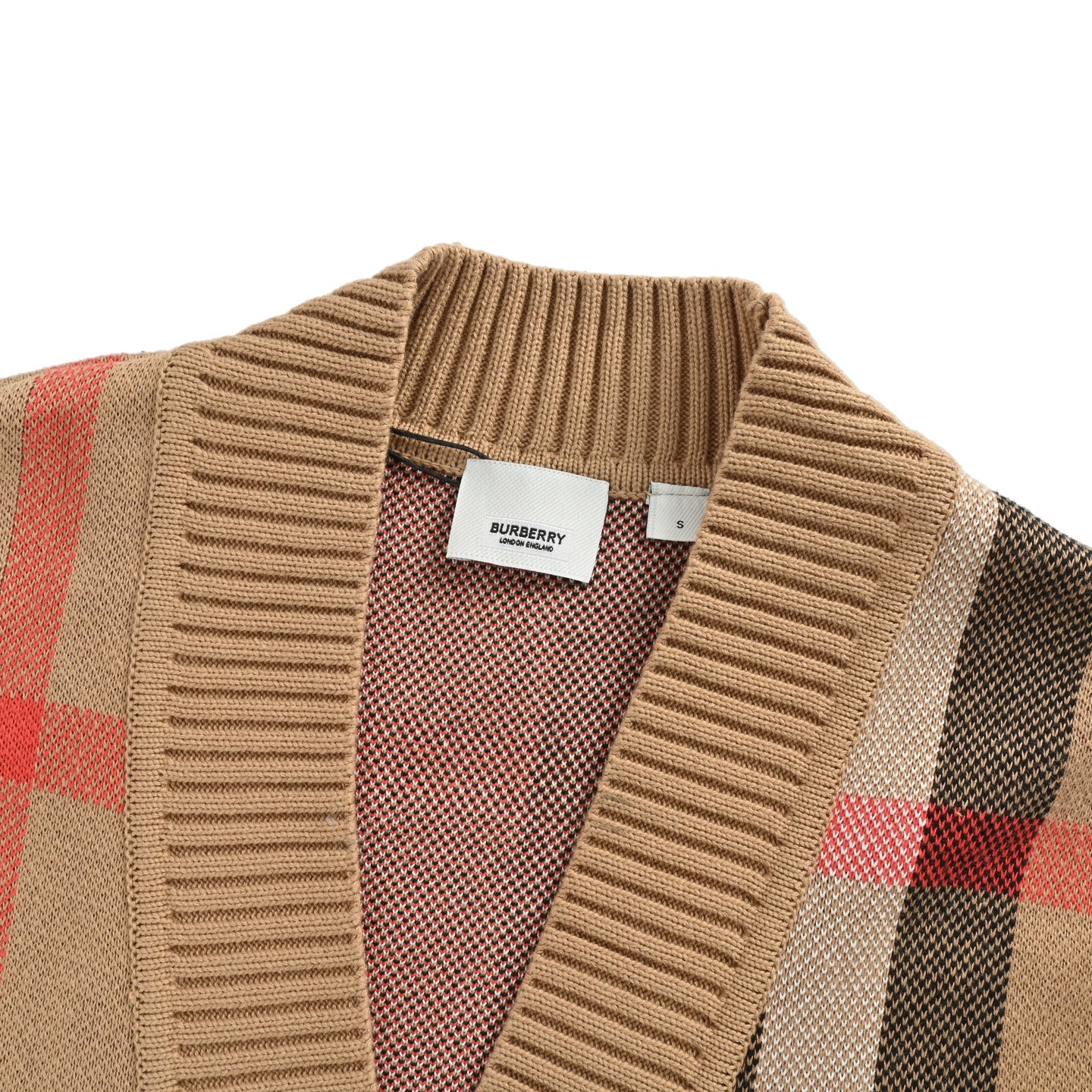 Burberry/巴宝莉 经典大格纹开衫毛衣