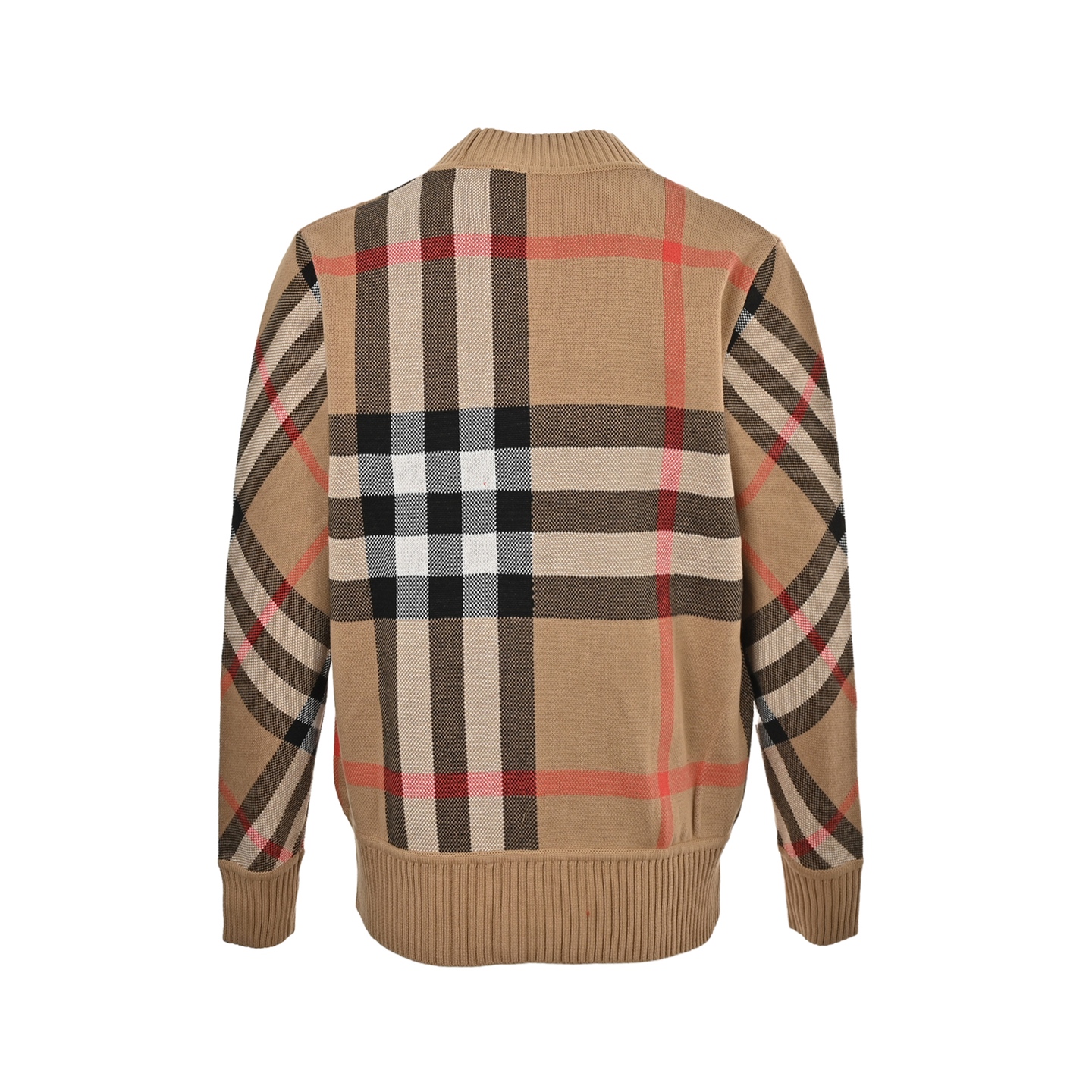 Burberry/巴宝莉 经典大格纹开衫毛衣