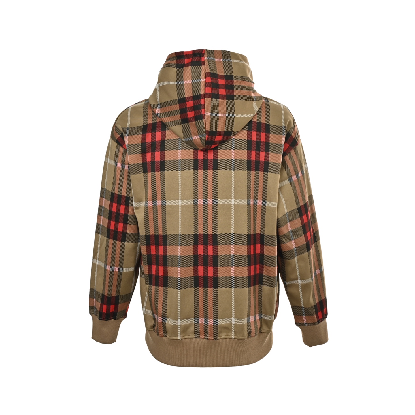 Burberry/巴宝莉 25Fw 胸前刺绣徽标格纹连帽卫衣 Burberry/巴宝莉 25Fw 胸前刺绣徽标格纹连帽卫衣