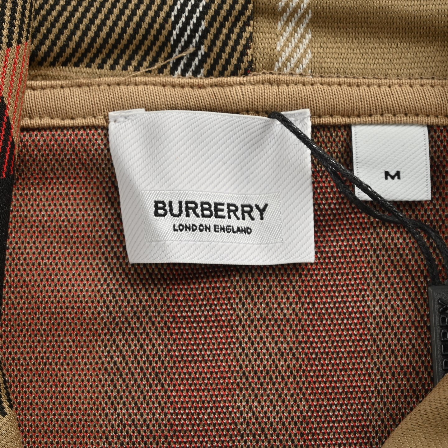 Burberry/巴宝莉 25Fw 胸前刺绣徽标格纹连帽卫衣 Burberry/巴宝莉 25Fw 胸前刺绣徽标格纹连帽卫衣