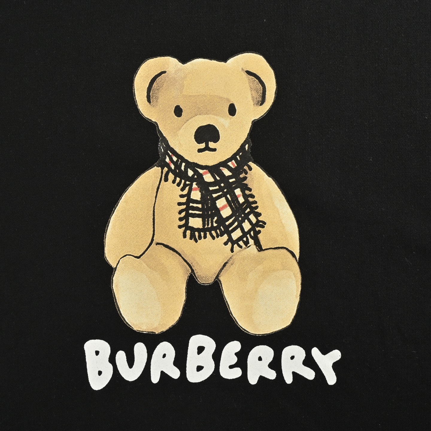Burberry/巴宝莉 25Fw 卡通围巾小熊圆领卫衣