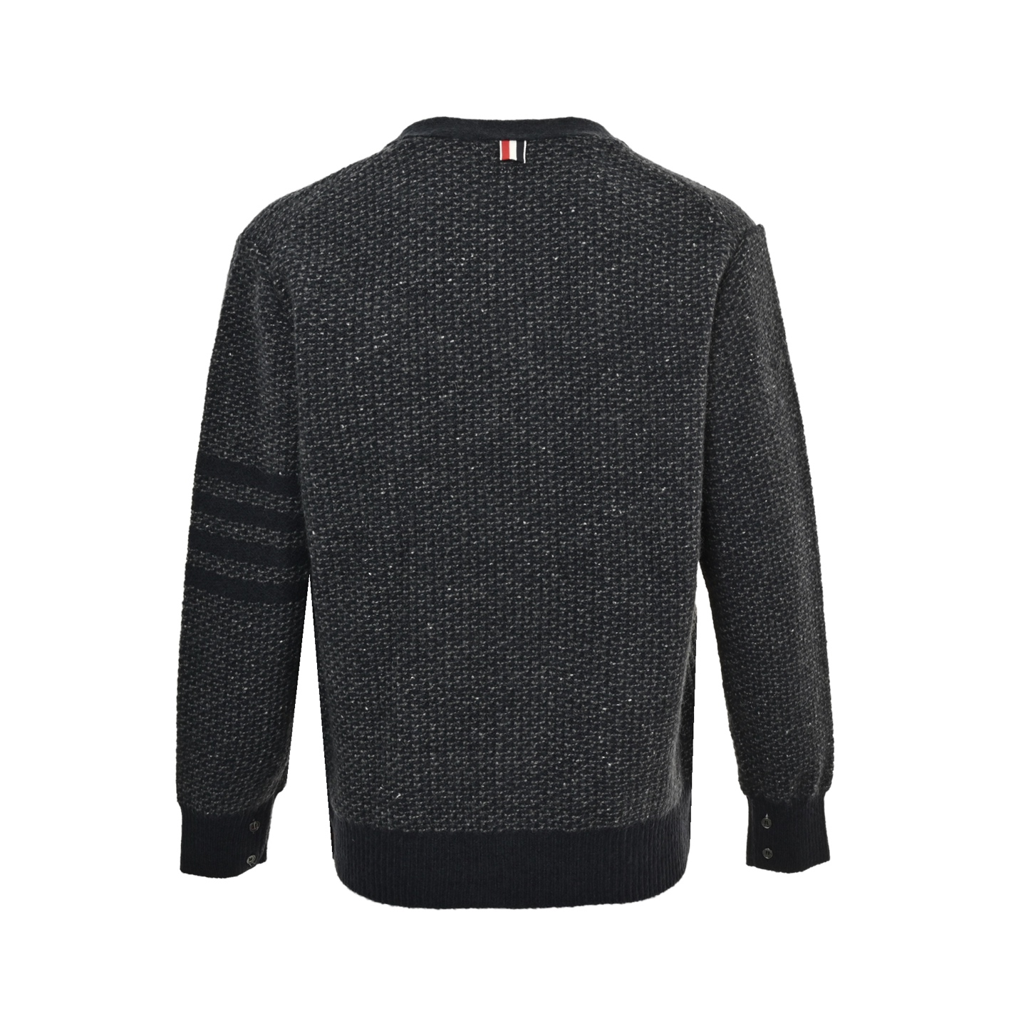 Thom Browne/汤姆布朗 25Fw 纹理针织毛衣开衫
